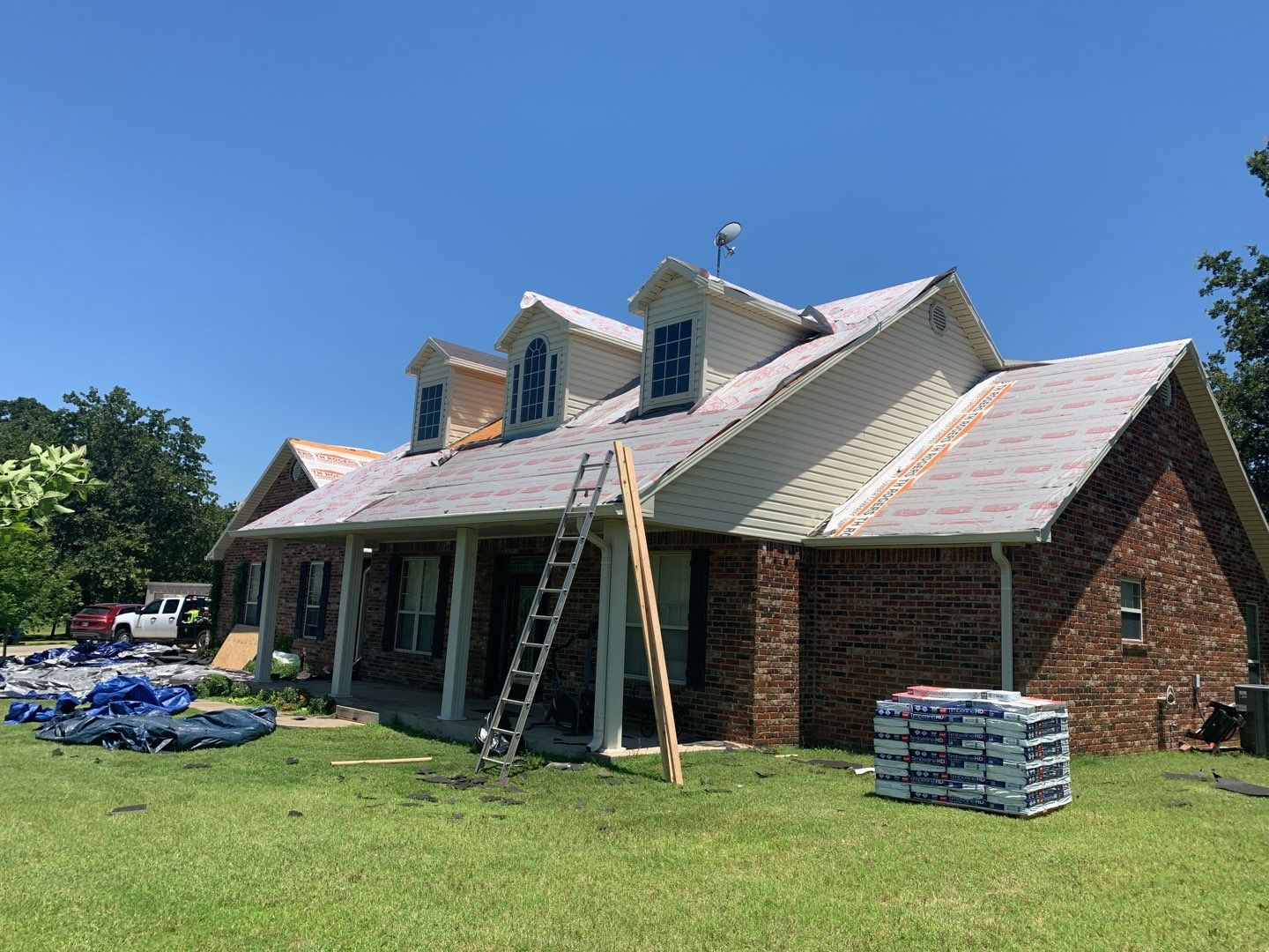 Falconhead Project by BANA Roofing and Solar Supply