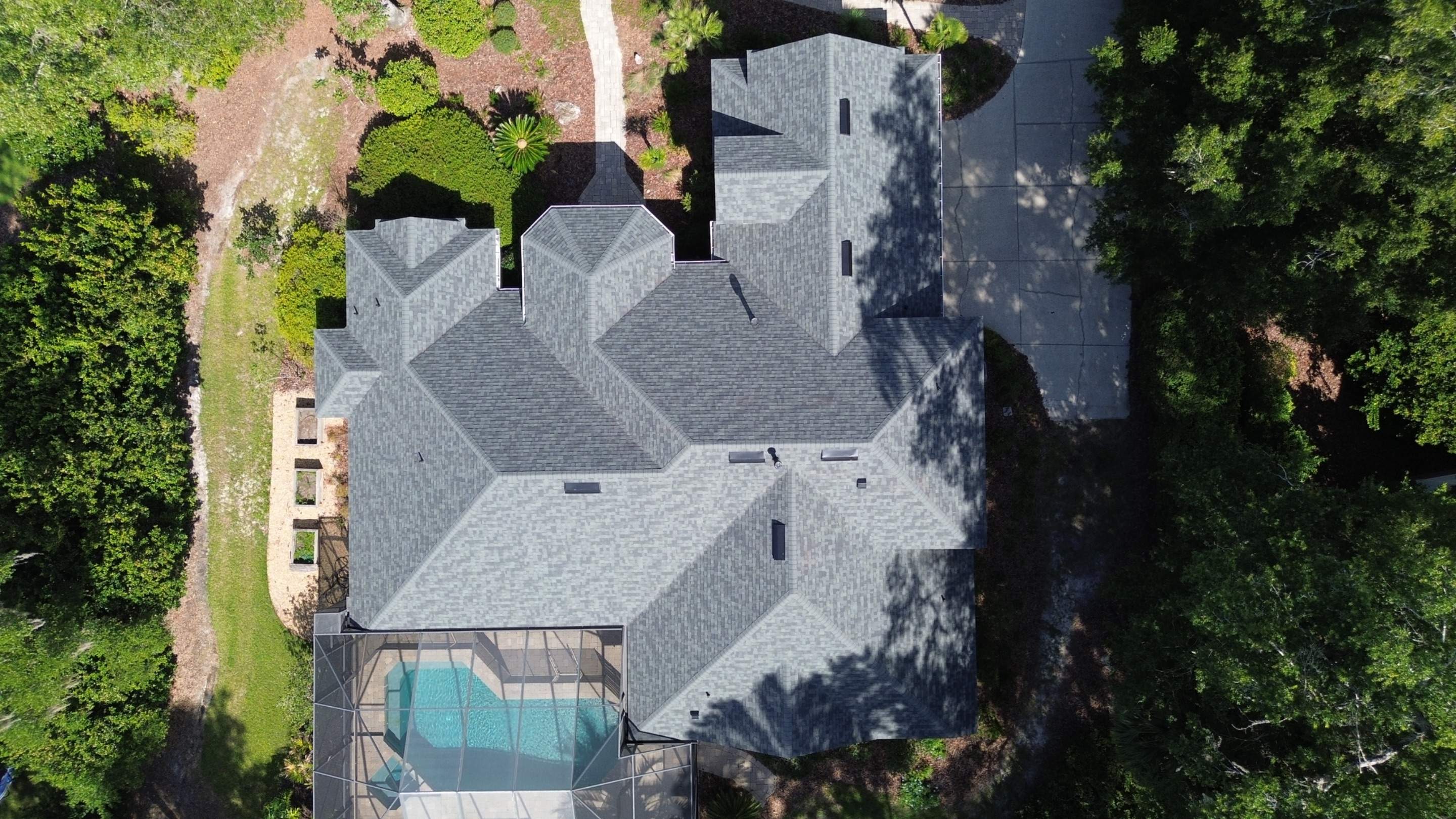 Large Gainesville Reroof Done in One Day by Brehm Roofing