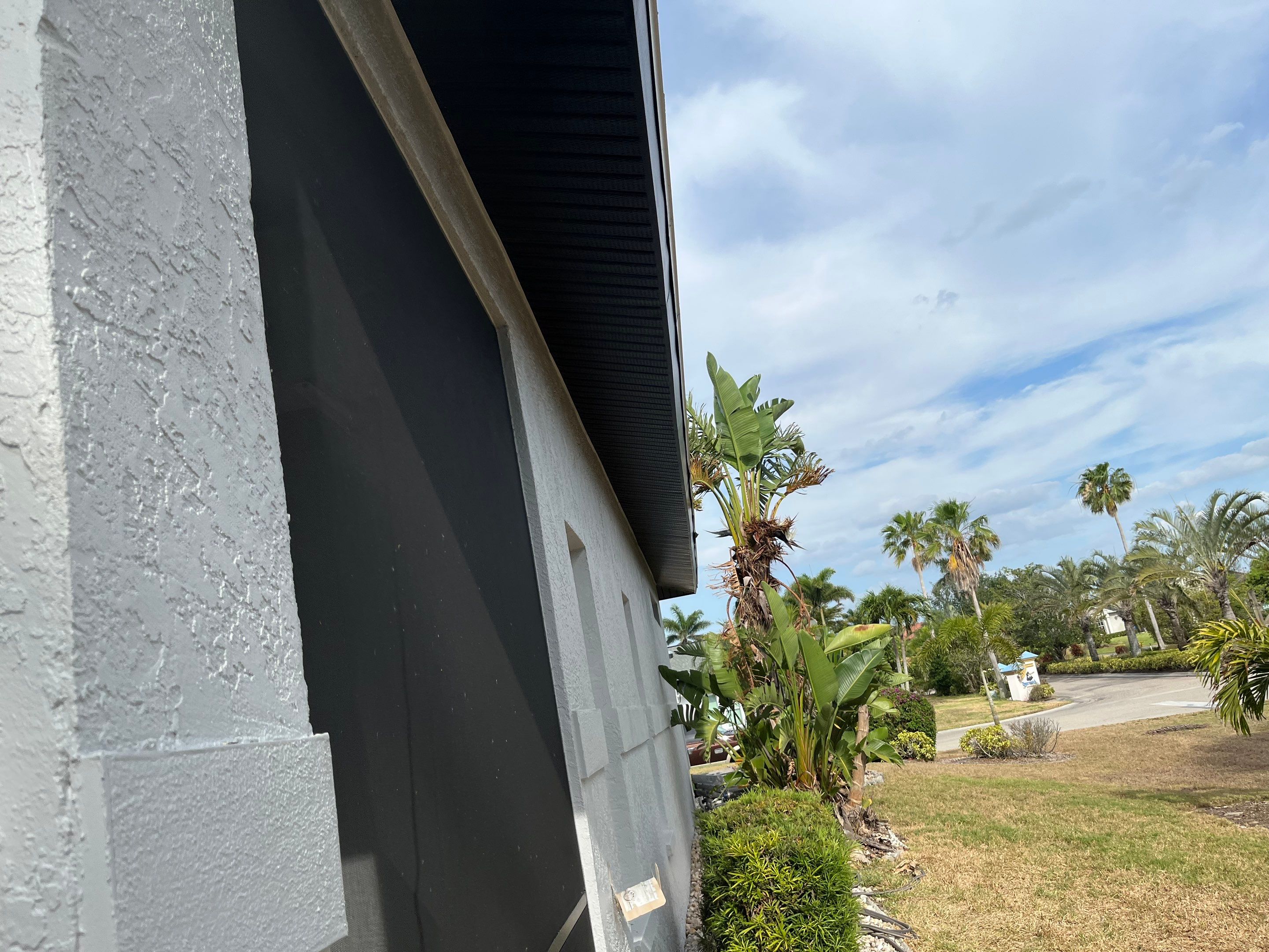New Soffit and Fascia and Gutters in North Fort Myers FL by Gutter Professors
