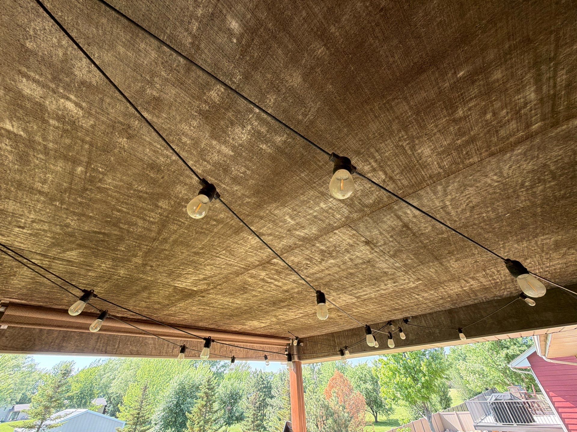 Full Exterior Residential Painting and Siding Refresh in Tea by Select Painting, Coatings & Garage Cabinets