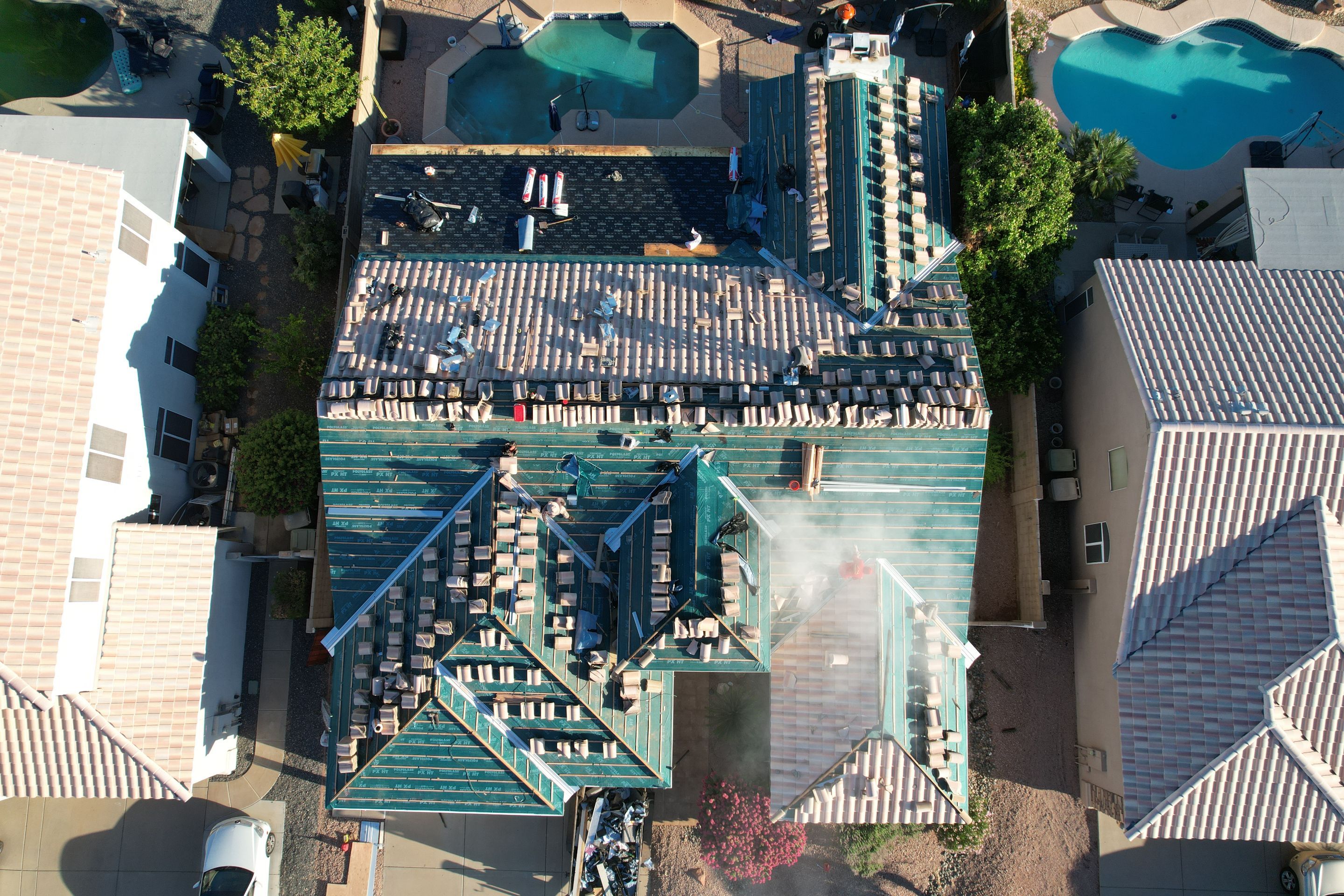 Project in Glendale, AZ by Showtime Roofing & Coatings LLC
