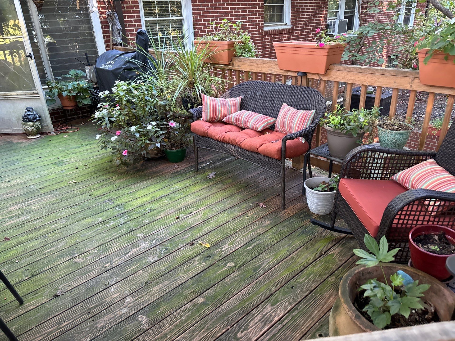 Weathered Deck using Wood Sealant by DuraSeal