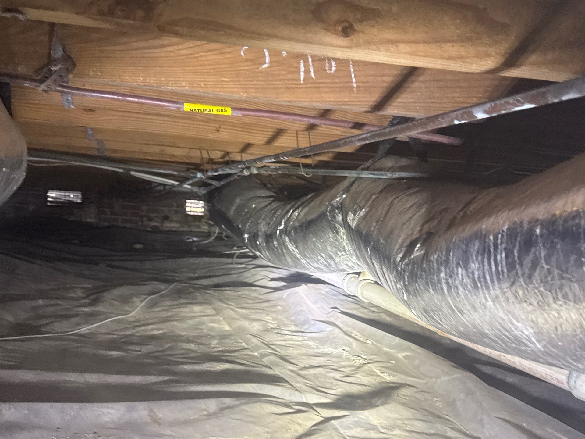 Project in Portsmouth by Patriot Crawl Space Repairs
