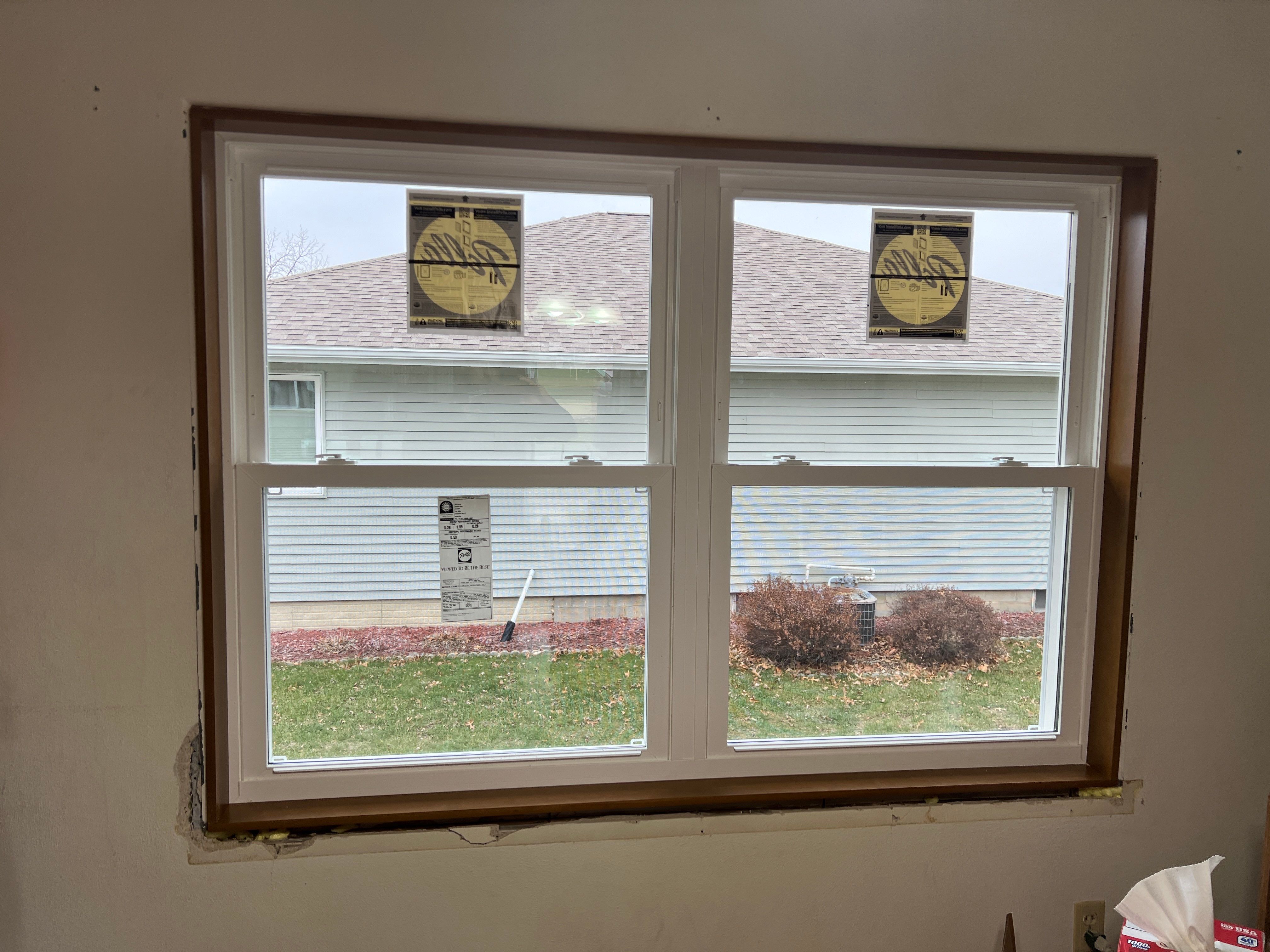 Window installation by United Windows and Siding LLC