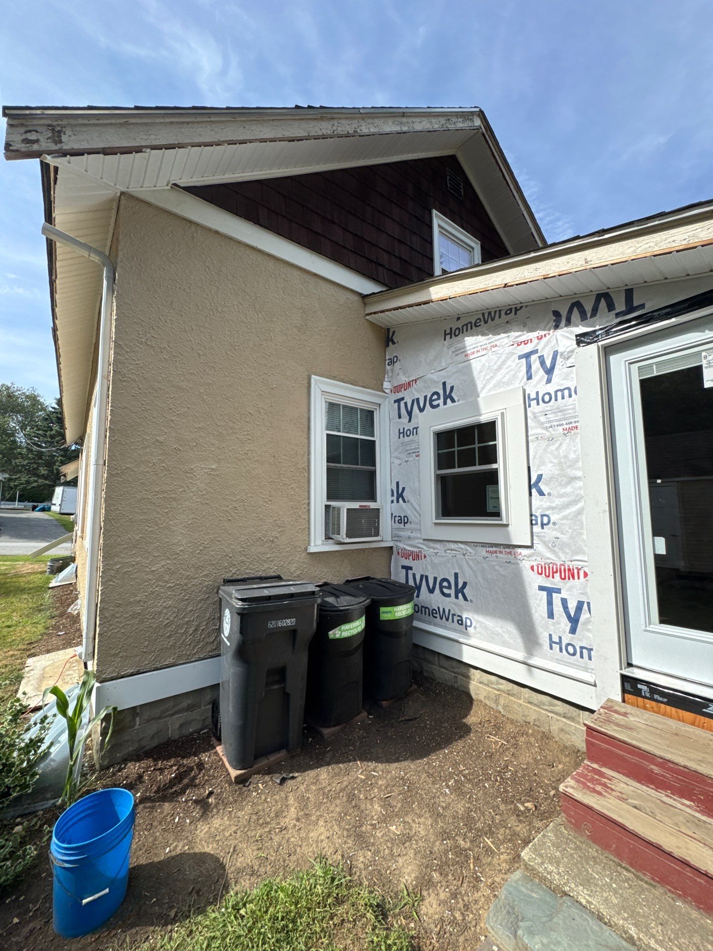 James Hardie Siding & ProVia Windows with Masonite Door – Haverhill, MA by Mighty Dog Roofing of Greater Middlesex County