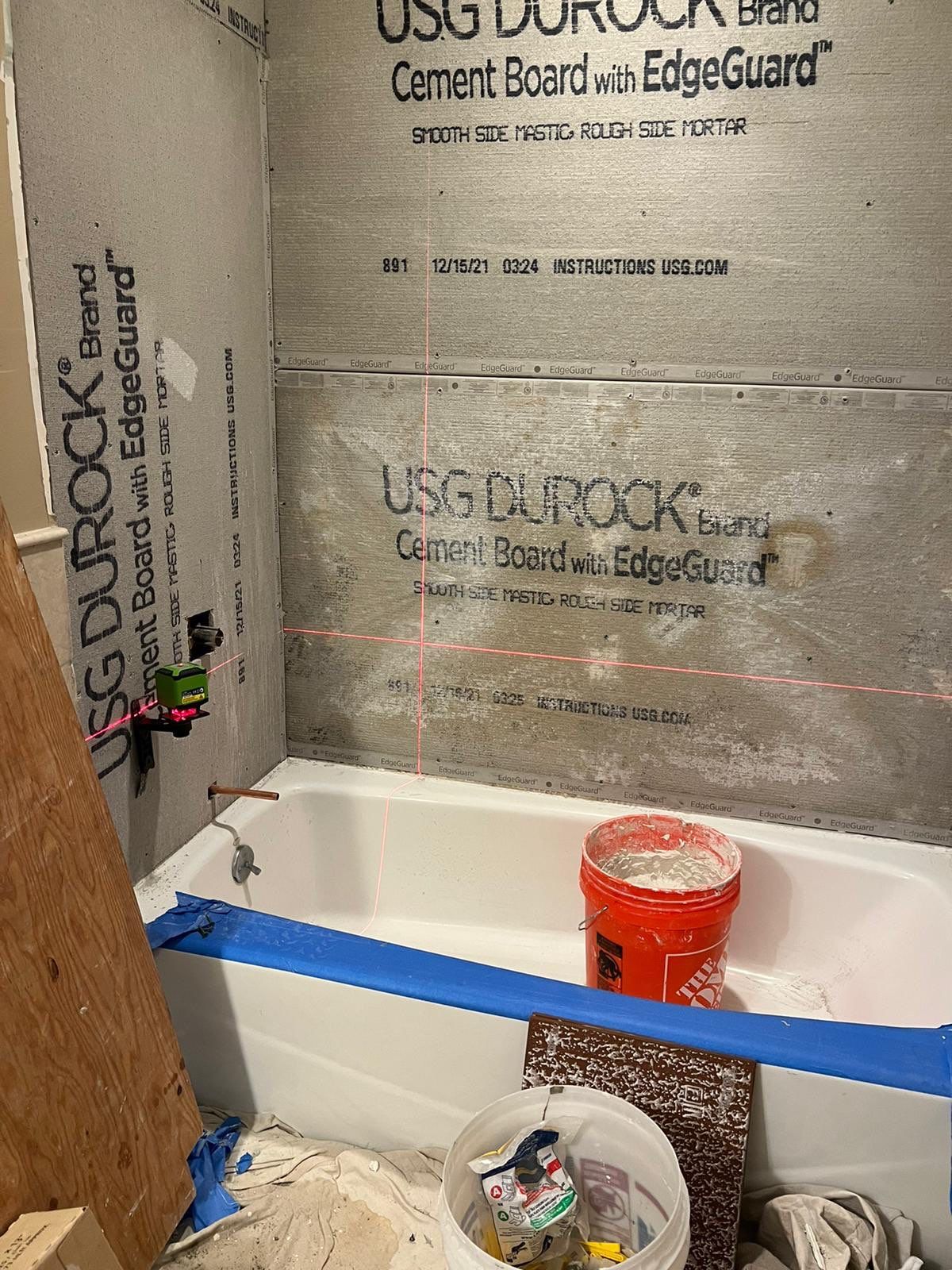 Bathroom Remodel using Tile by Home Concepts Construction