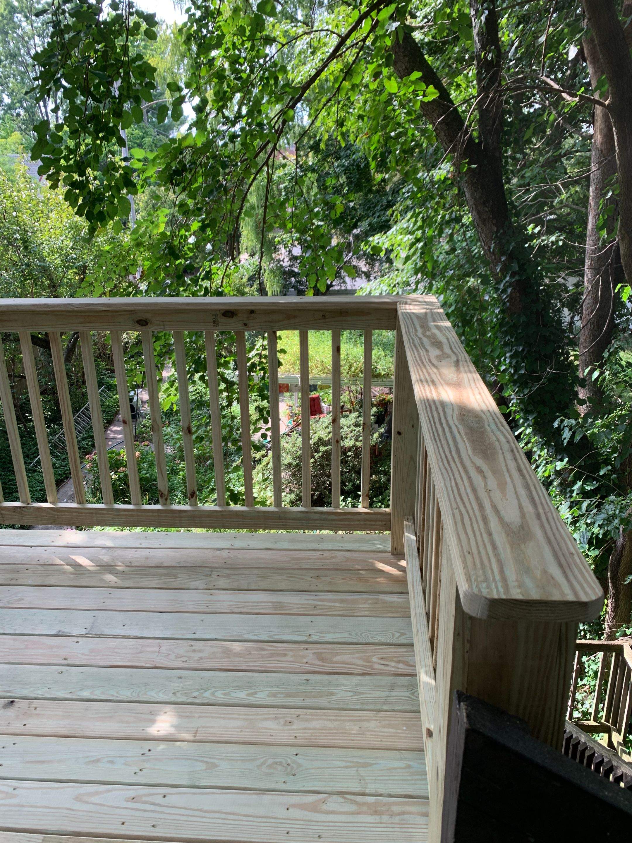 Deck Installation using EPDM substrate by A Plus Exterior