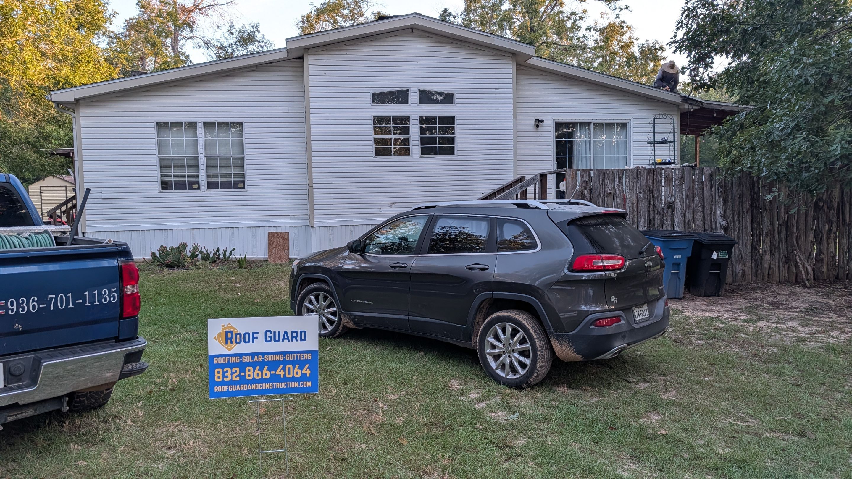Project in Conroe by Roof Guard And Construction
