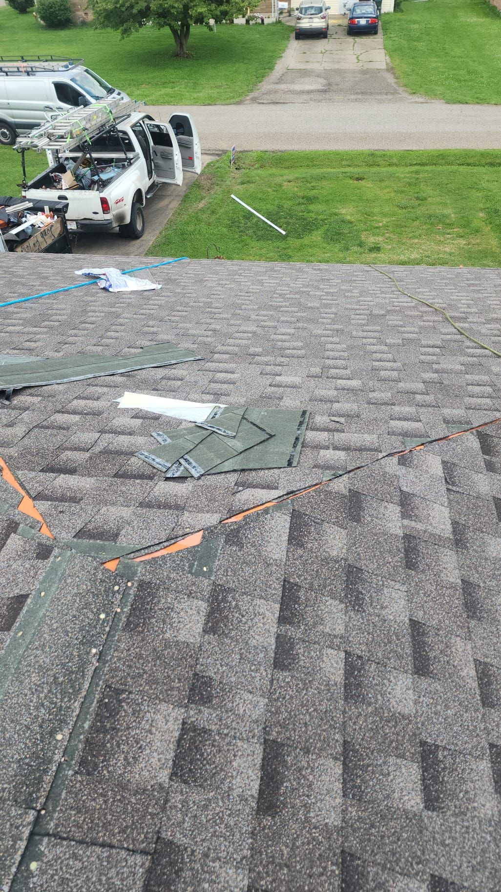 Residential Roofing Installation using GAF Timberline HDZ Mission Brown by Rainstoppers Roofing