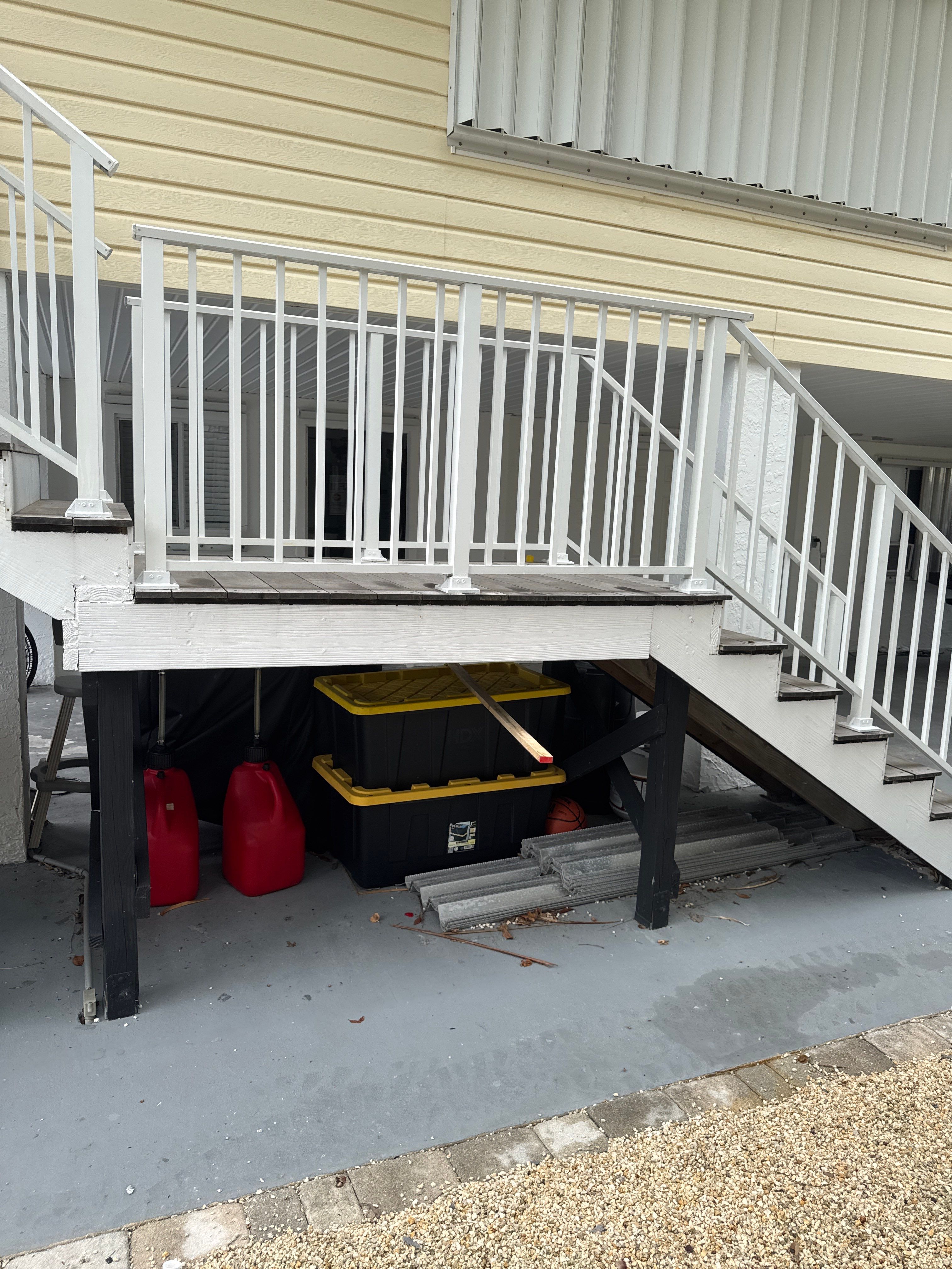 “Tidal Wave” Carport in Big Pine Key, FL by Tropical Epoxy Coatings & Creations LLC