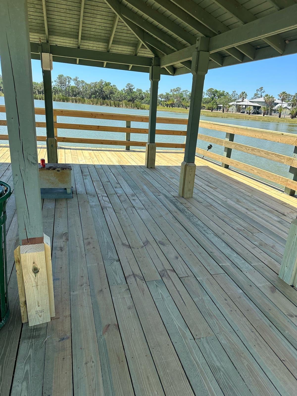 NEW WOOD DECK by TTS Remodeling corp & Genesis Restauration