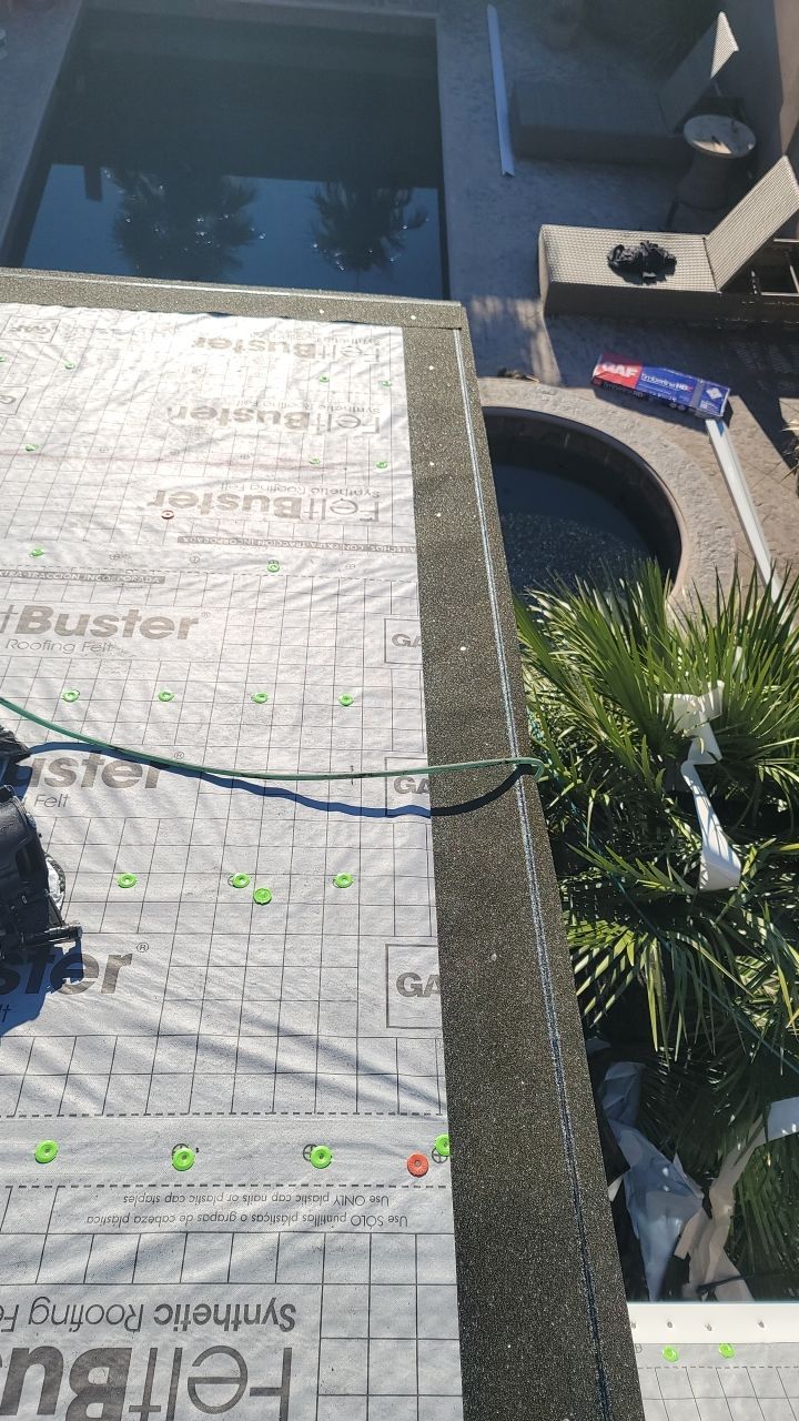 Residential Roofing Installation using Roof Replacement by American Roofing & Construction LLC
