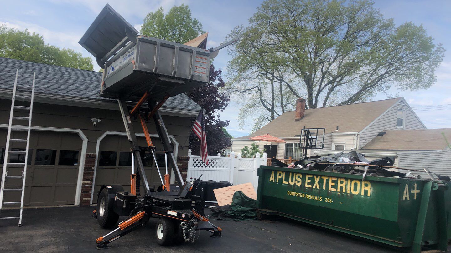 Residential Roofing Installation using Owens Corning Duration Slatestone Gray by A Plus Exterior