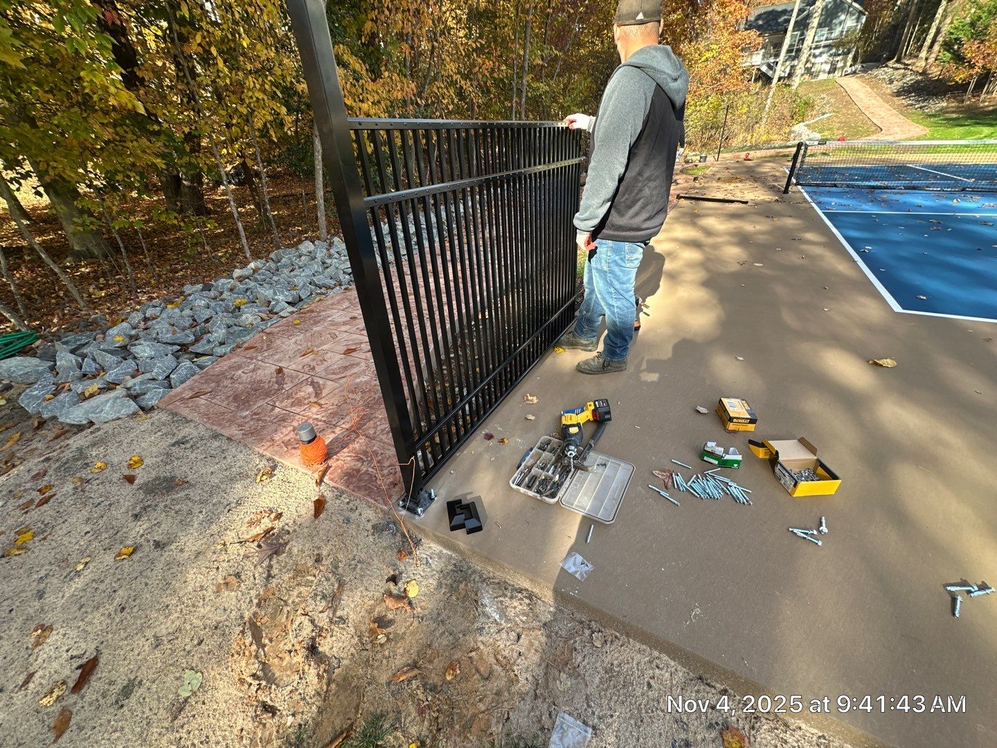 Pickle Ball Court in Mineral by City Light Construction LLC