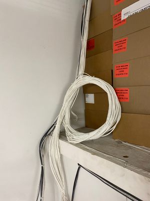 Structured cabling installation by CimaSolutions