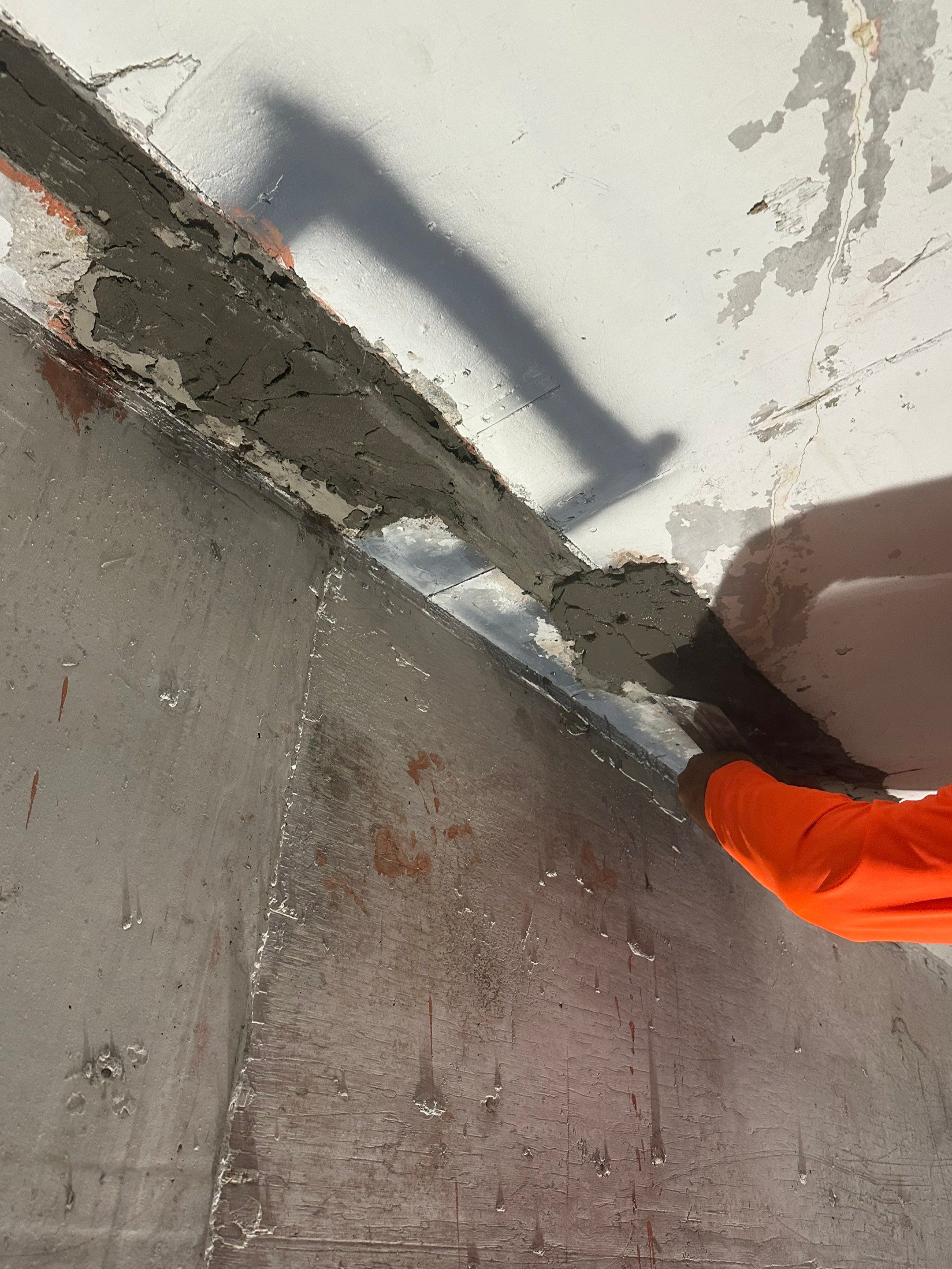 Concrete Restoration using SIKA by The Goat Contractor ( Giampri Corp)