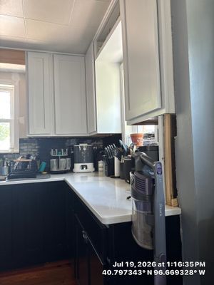 Two-Tone Kitchen Cabinetry and Appliance Service in Lincoln