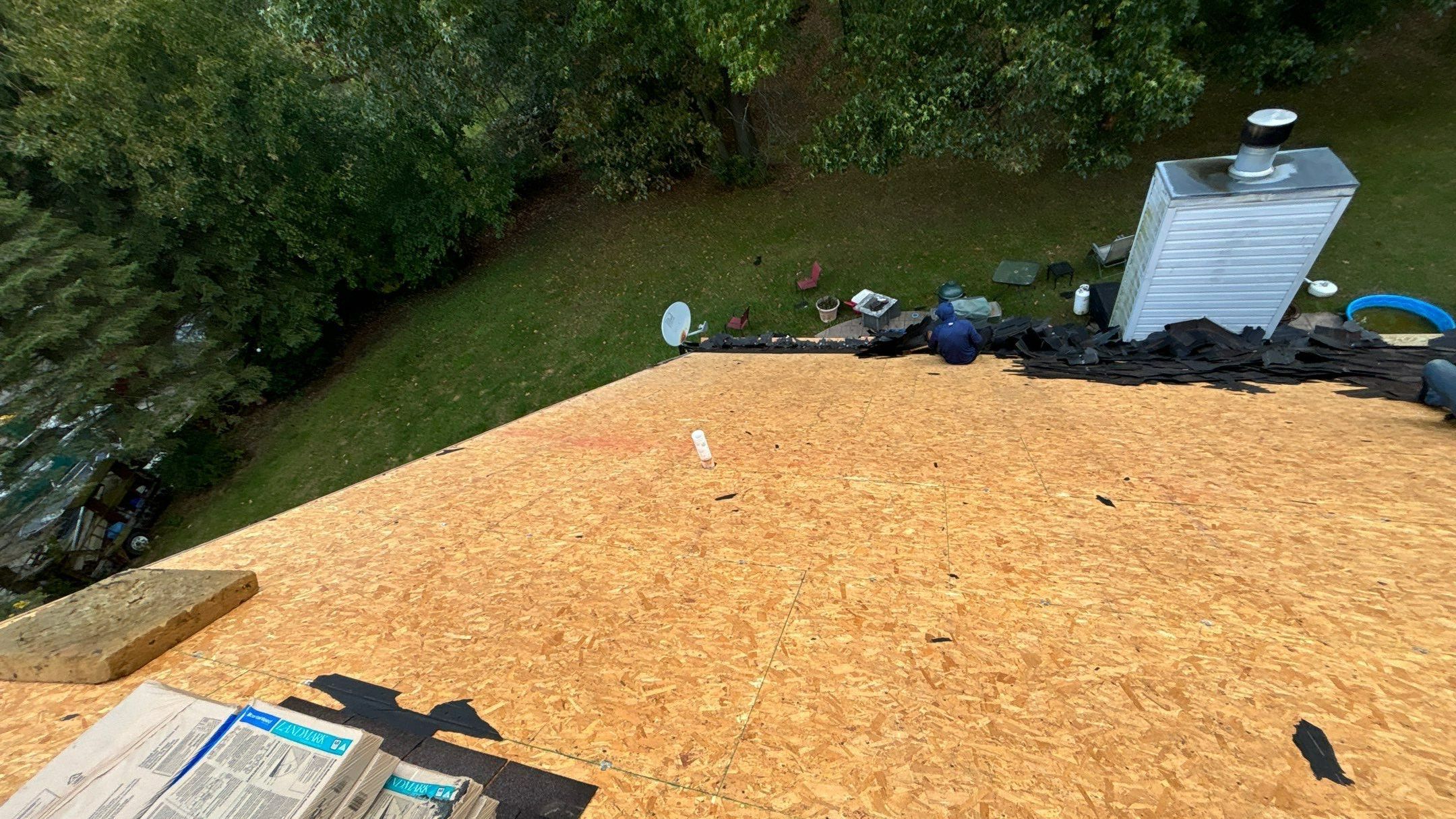 Roof Replacement using CertainTeed Landmark by 180 Contractors