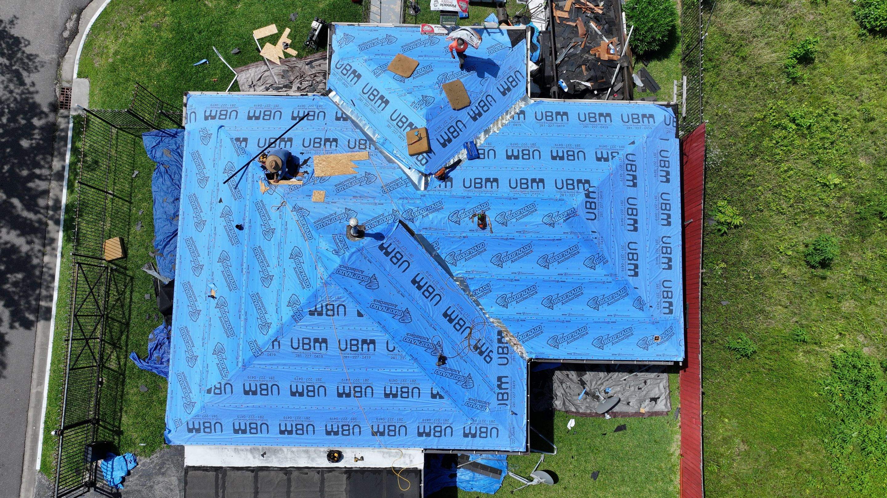 Full Roof Replacement, Deck to Ridge — Houston, TX by PL Roofing & SB Roofing, LLC.