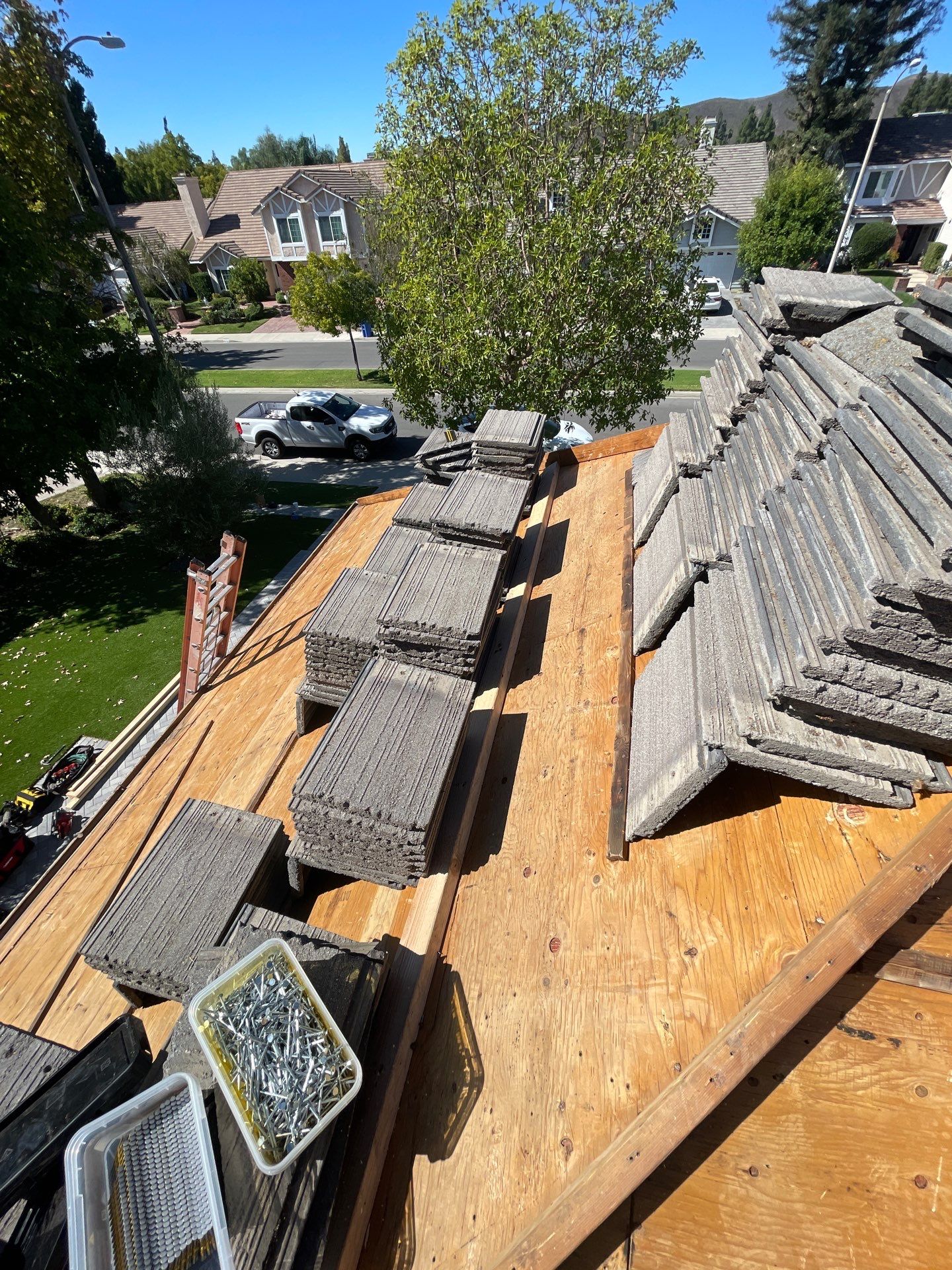 Tile Roof Reset Project - Agoura Hills CA 91301 by Epic Roof Replacement