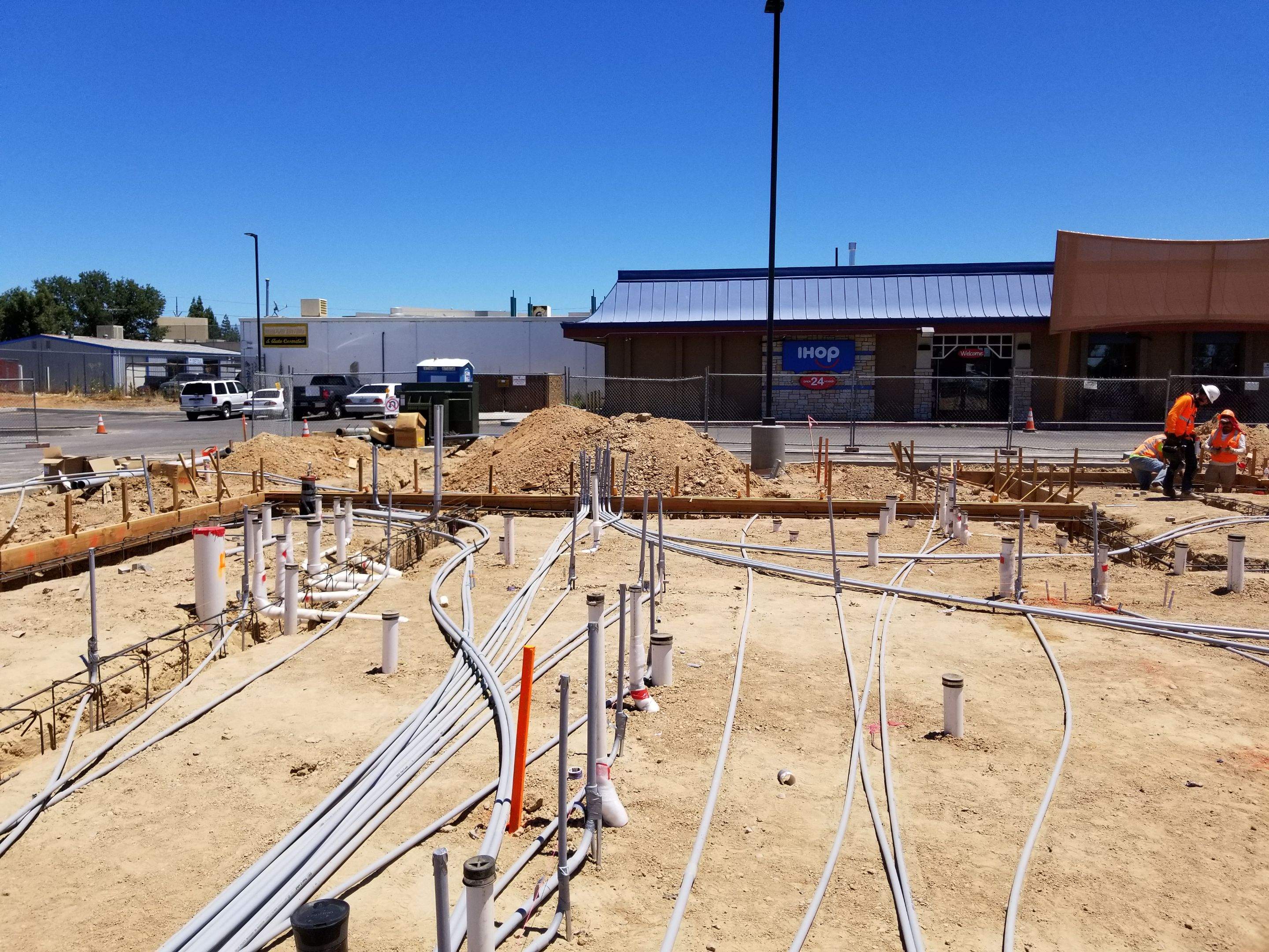 Commercial Underground Electrical by Peach Electric Inc