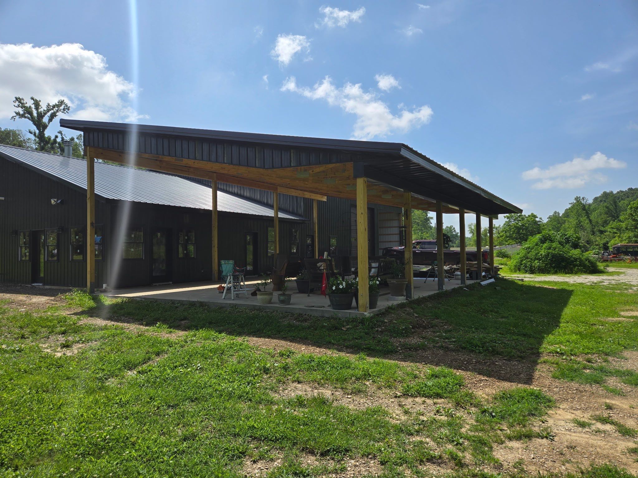 Custom Post-Frame Home Construction and Metal Building in Nashville by The Barn Builders