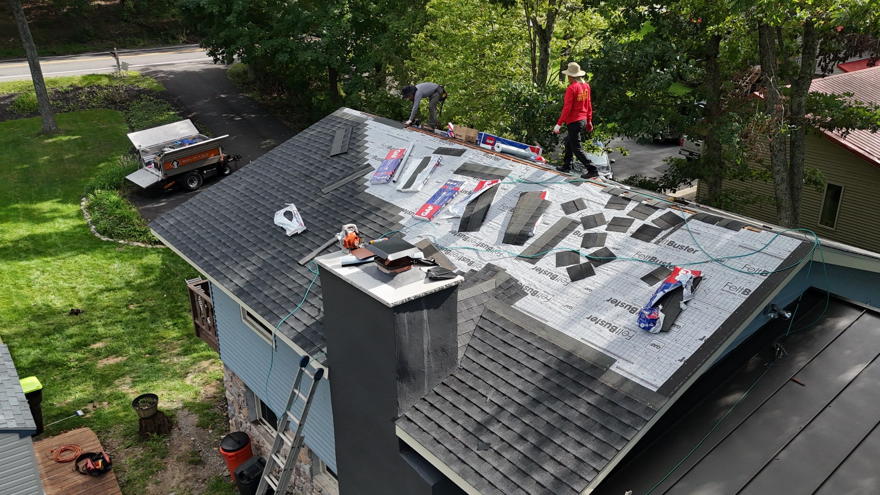 Roof Project in East Stroudsburg, PA by All State Home Improvement Inc.