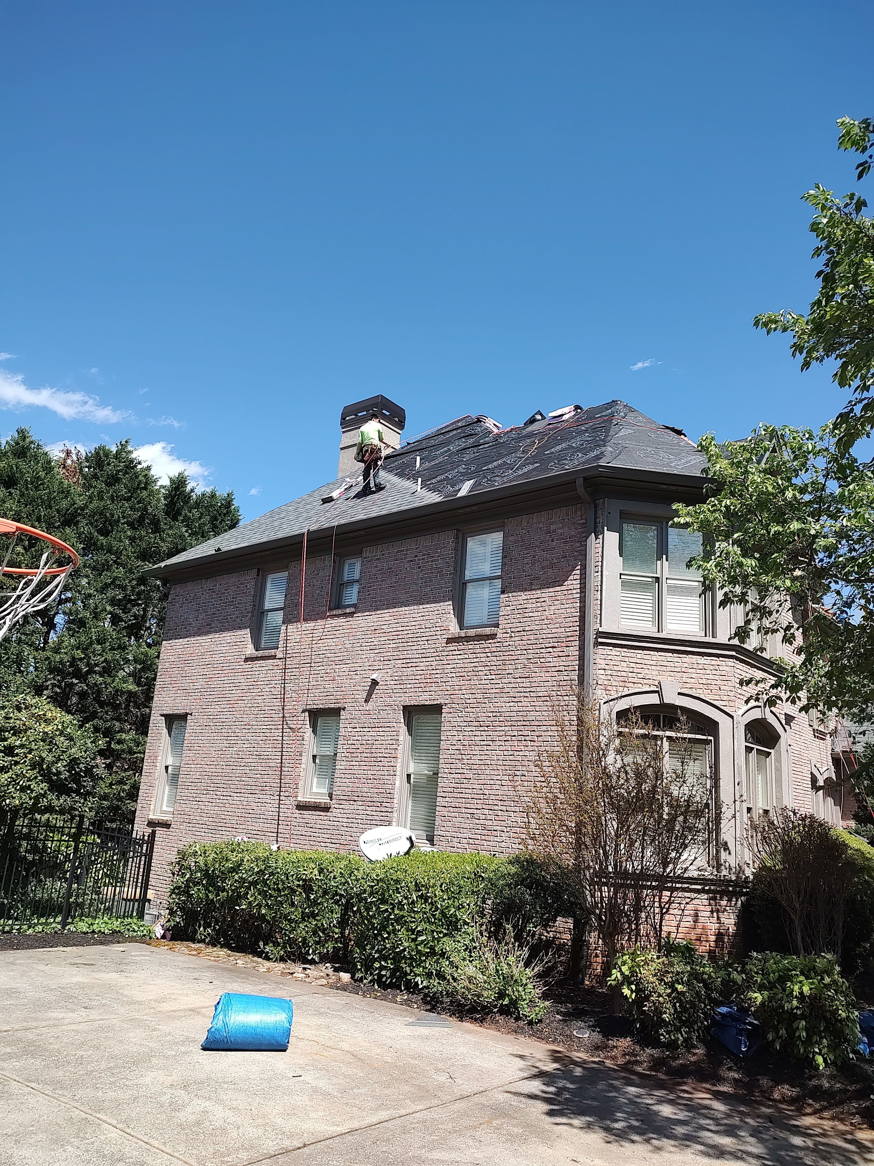Top-Quality Williamsburg Gray Owens Corning Roof Installation in Roswell, Georgia by NBS Roofing by NBS Roofing, Inc.