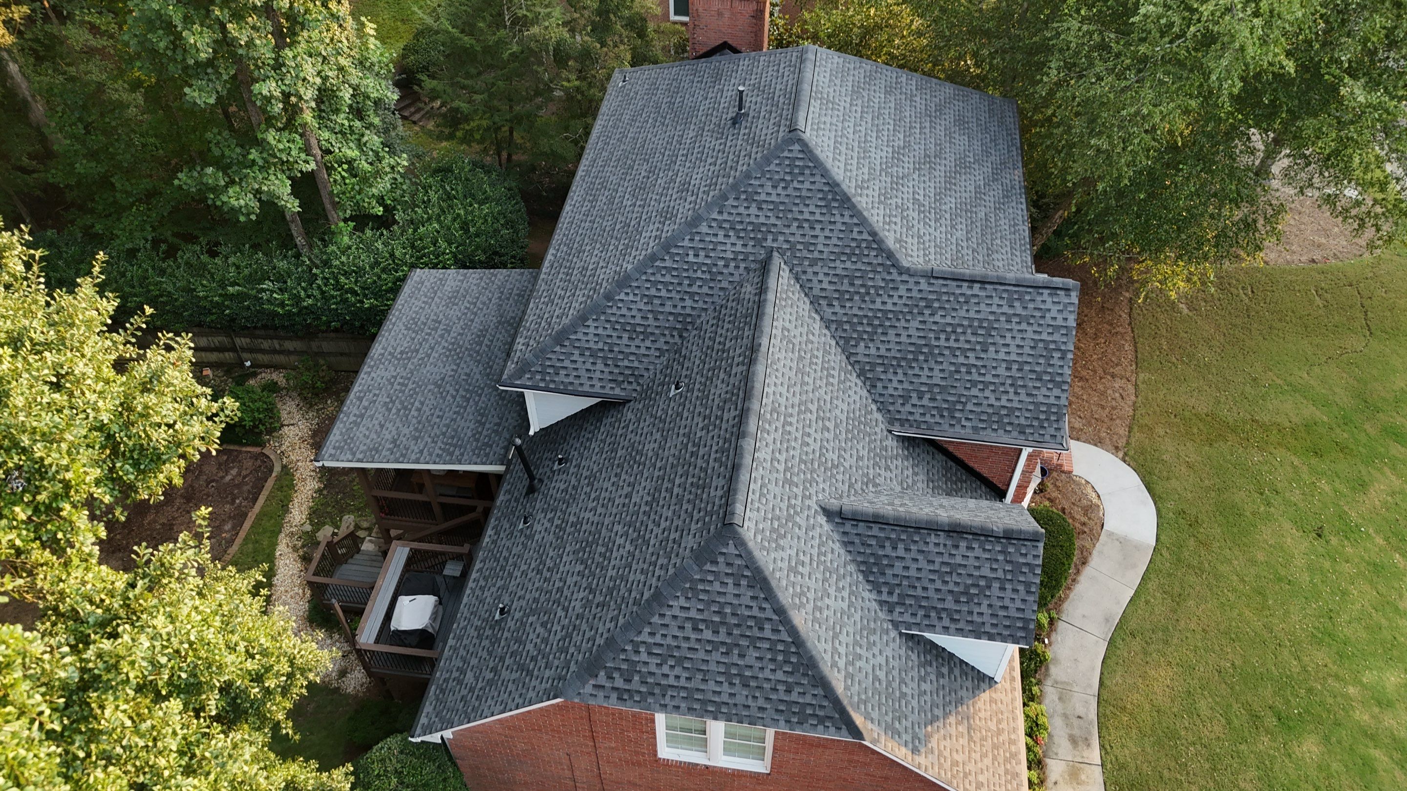 Poplar Spring Court  Norcross Roof Replacement  by Dom Roofing & Restoration