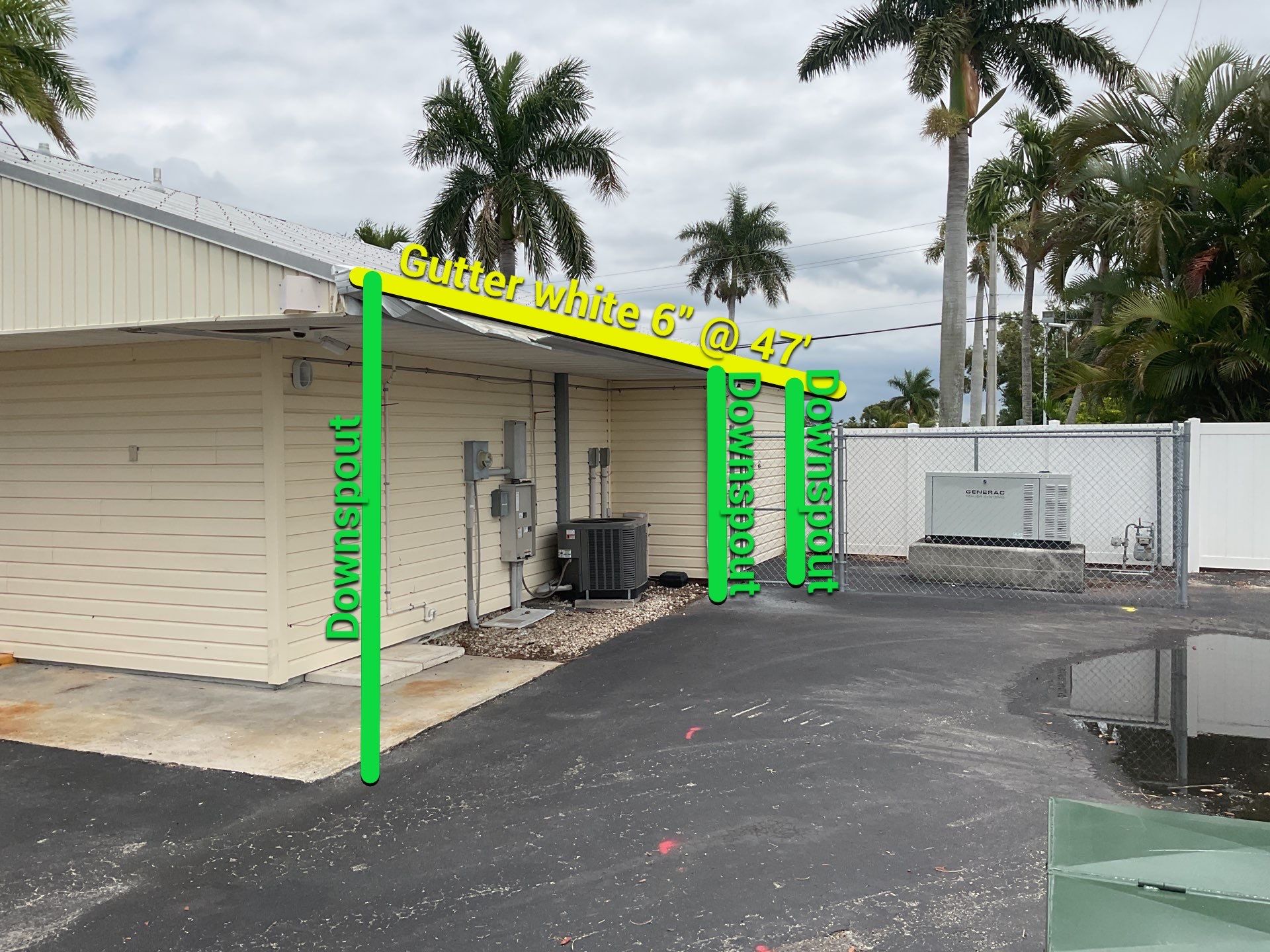 Commercial Gutter Installation in Fort Myers FL by Gutter Professor by Gutter Professors