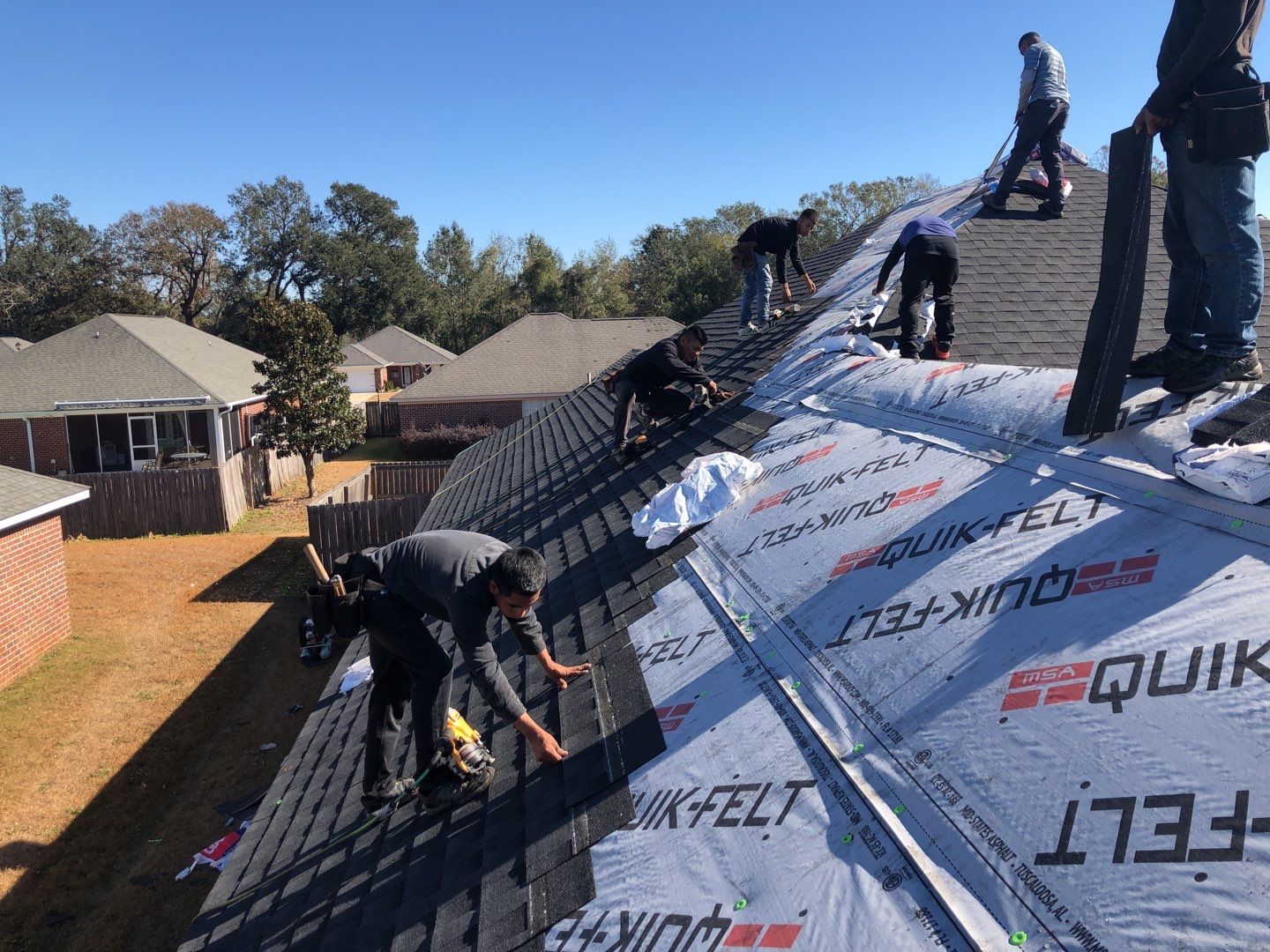 Residential Roofing Repair using Roof Replacement by American Roofing & Construction LLC