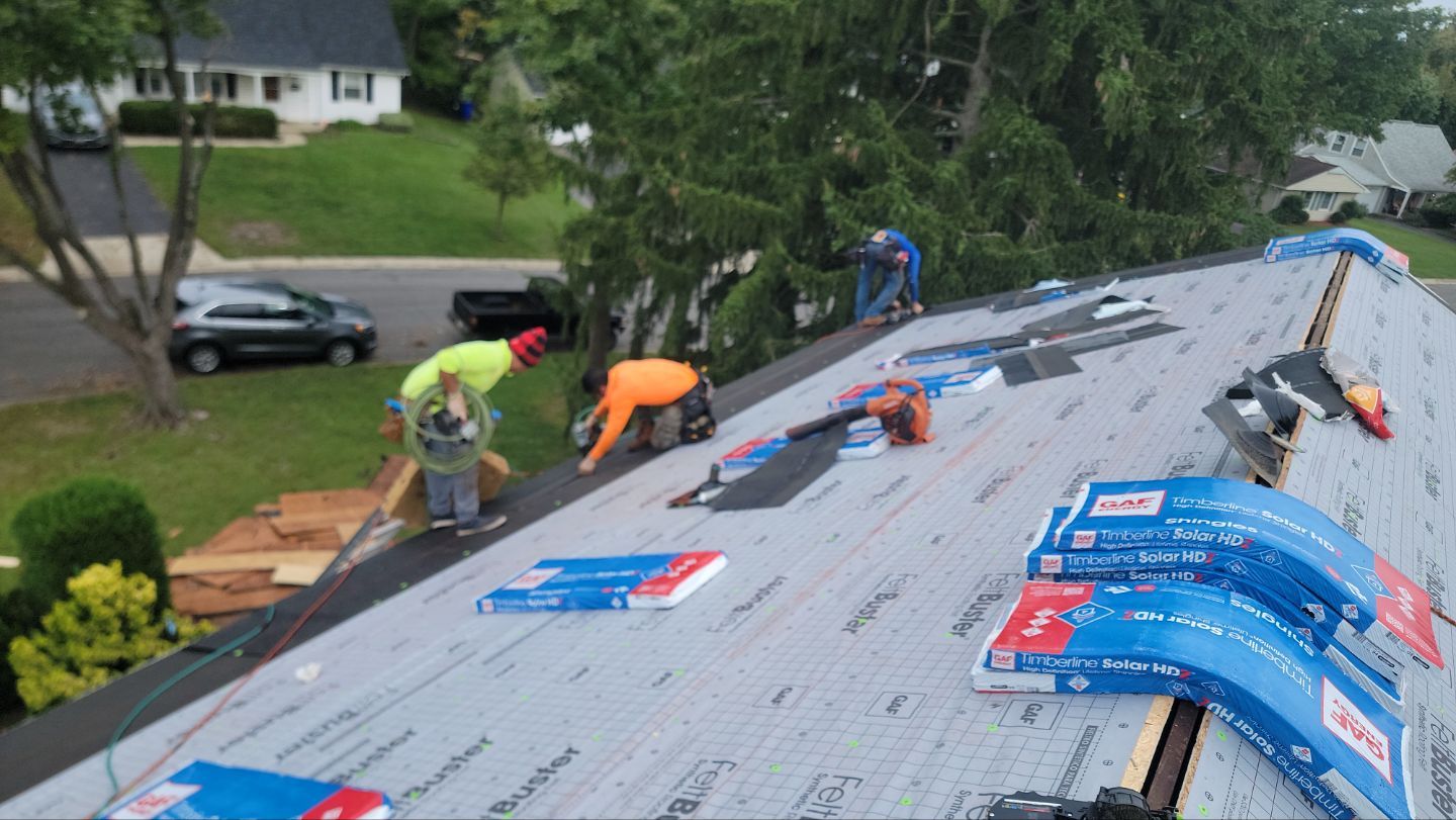Roof and Solar Installation using GAF Timberline Solar HDZ by ExteriorPros