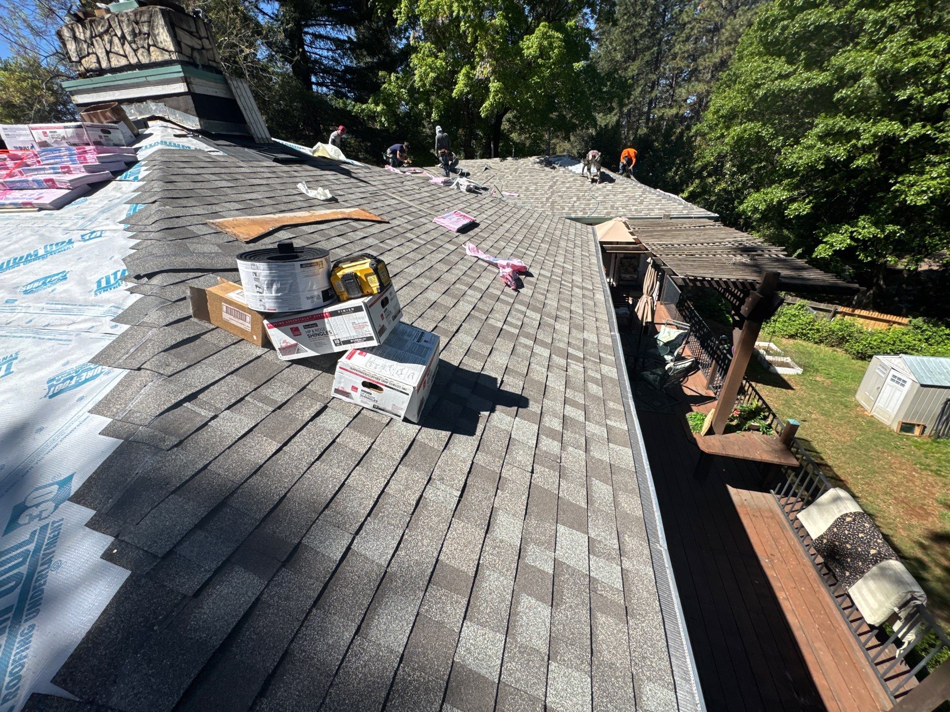 Owens Corning Roofing and REC solar panels by Byers Enterprises