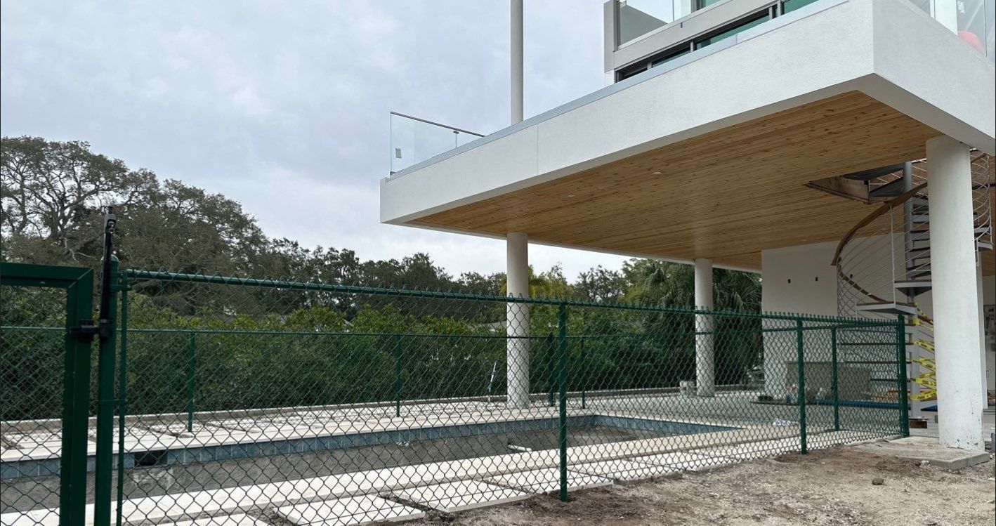 Chain-link Fence Installation using Chain-link Fence by Asap fence and gates, LLC