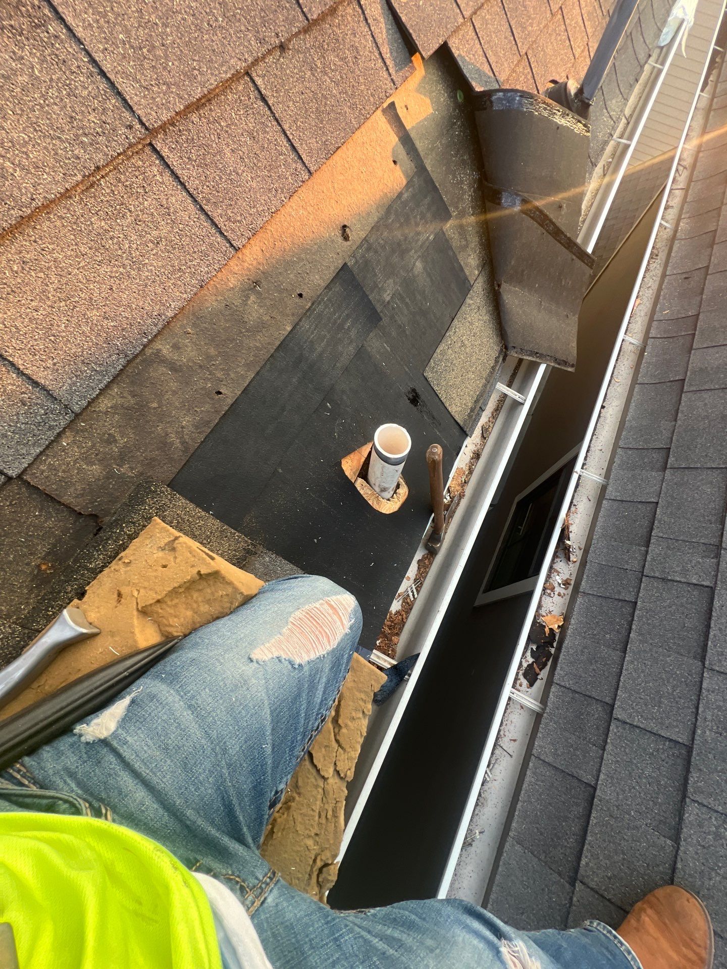 Residential Roofing Repair using Owen's Corning Duration (Lifetime) Shingles by Roof Repair Company
