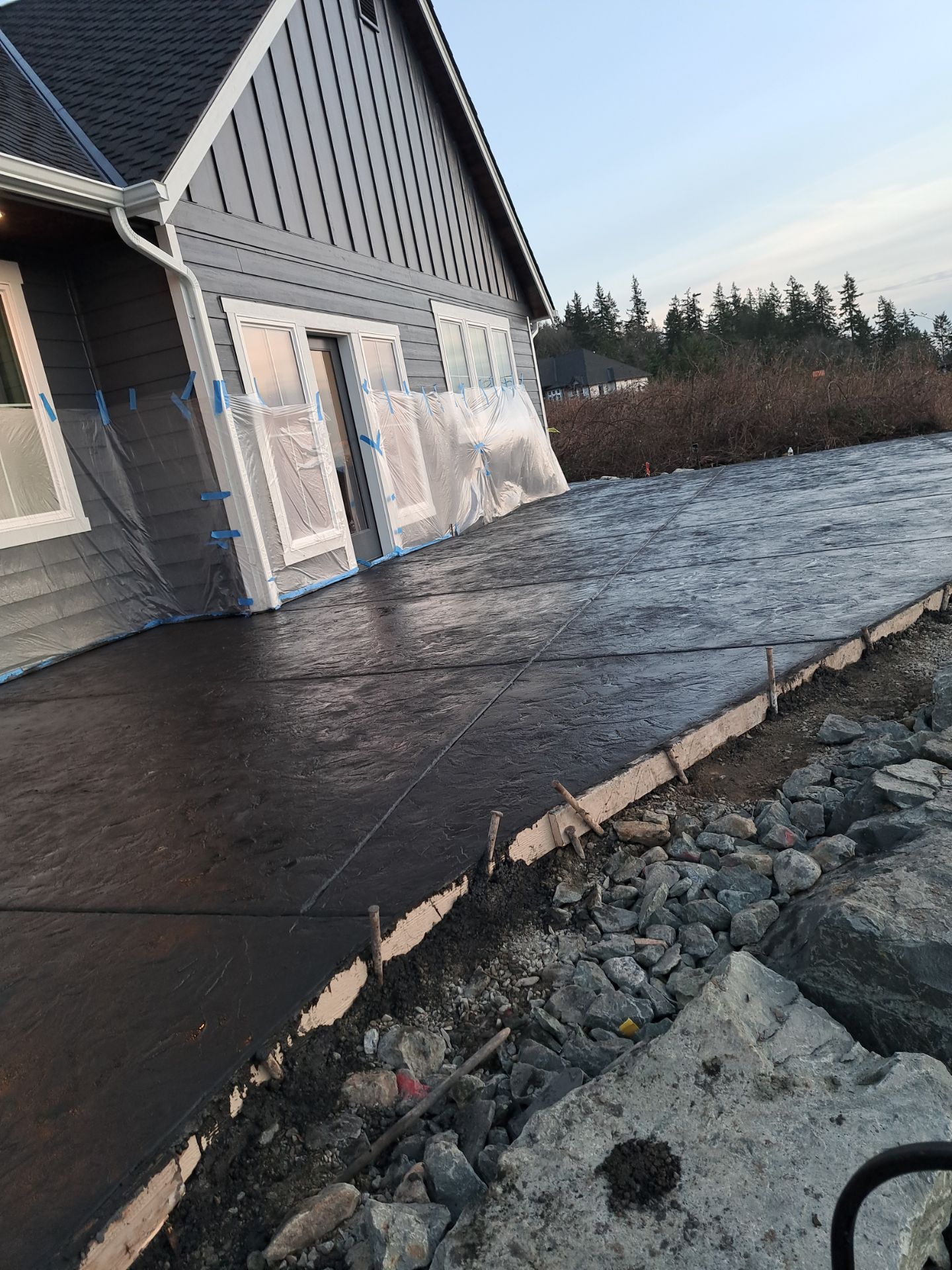 Randy | Driveway Paving & Stamped Patio Finish, Asphalt & Concrete Project by Jireh Asphalt & Concrete Inc 