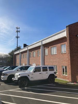 Gutter Installation using 8" K-style Aluminum Gutter in Hingham, MA