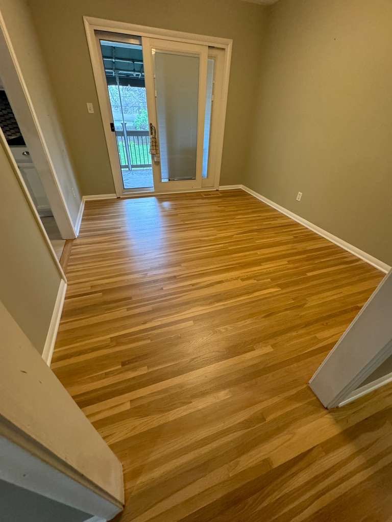 Hardwood Floor Refinishing in Prairie Village Home by Rippnfinish