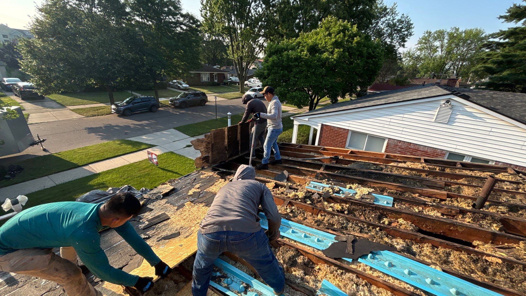 Roof Replacement using Owens Corning Driftwood by 180 Contractors