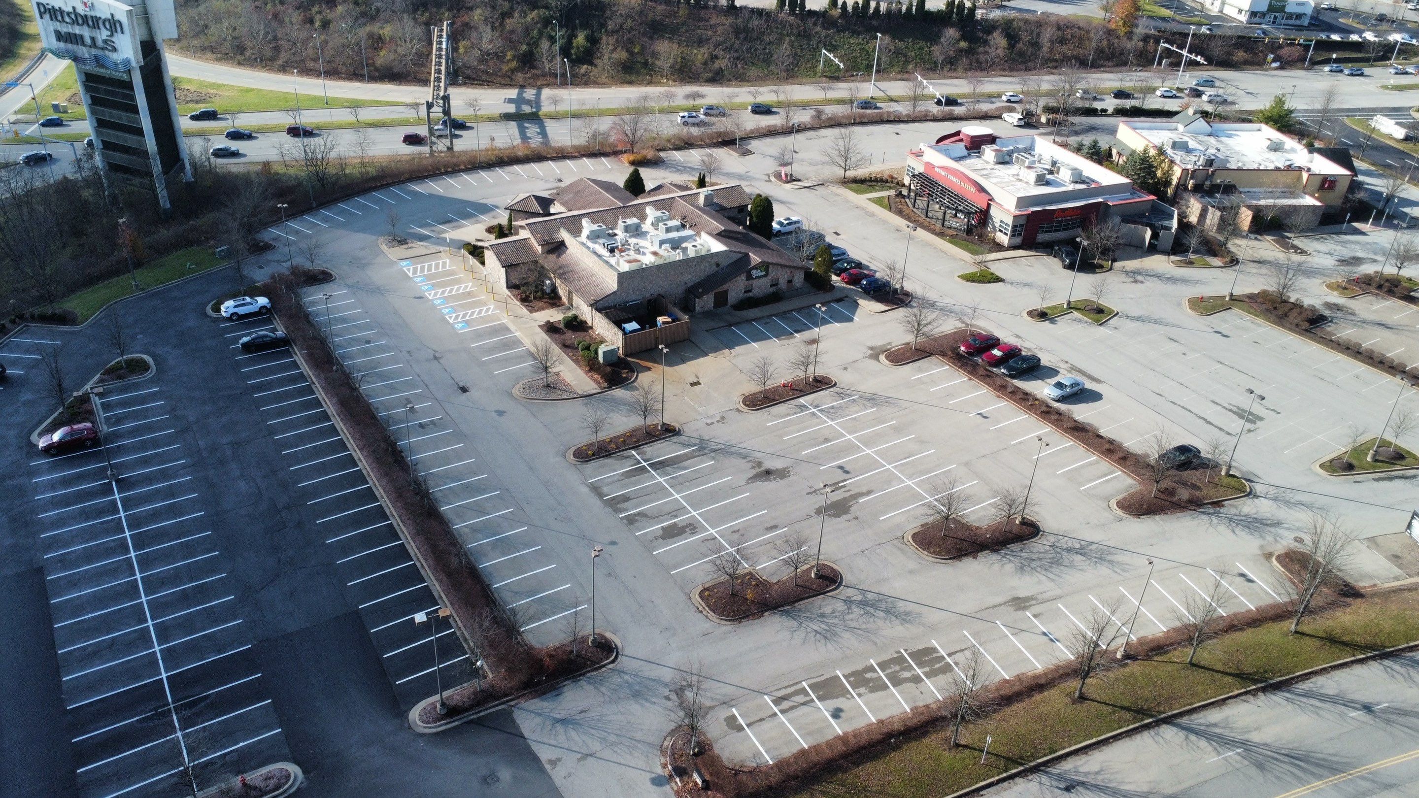 Olive Garden - Pittsburgh Mills by G-Force Parking Lot Striping of Pittsburgh