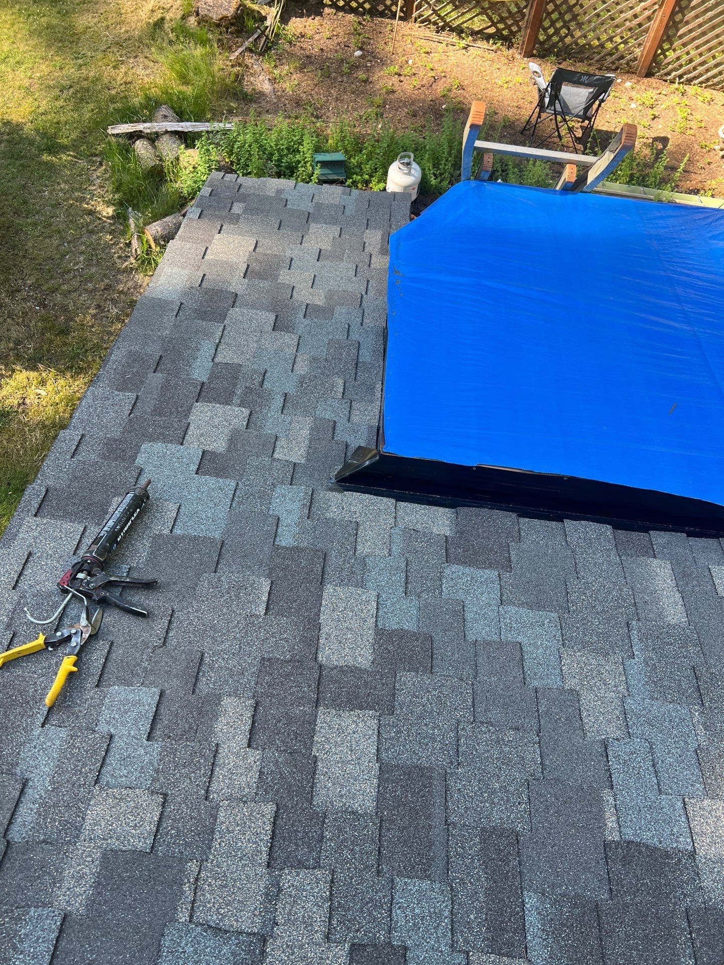 Residential Roofing Installation using GAF HDZ Shingles by Roofing Formula LLC