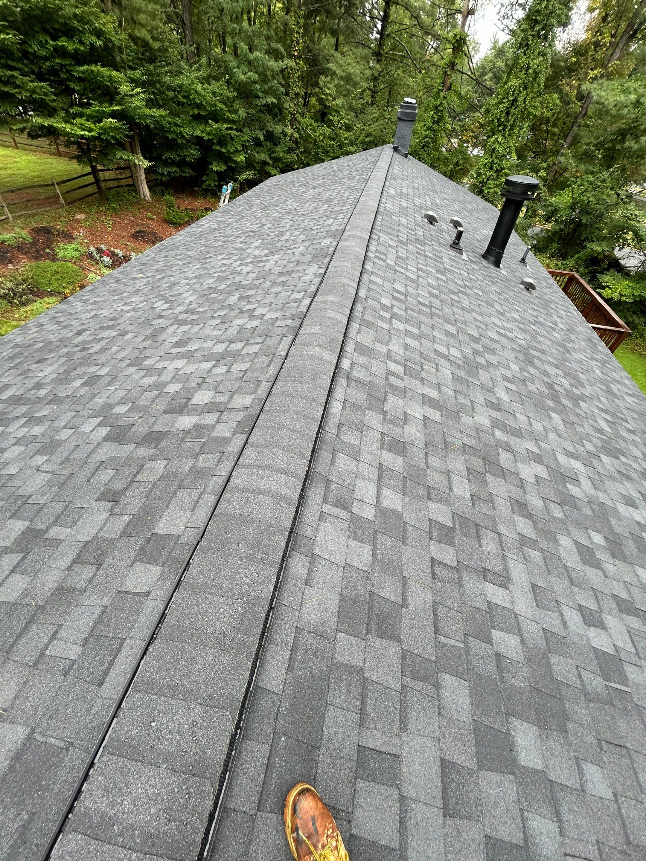 Reston: Roof Replacement with CertainTeed Landmark Pro Designer Shingles in Max Def Moire Black by RM Banning, Inc.
