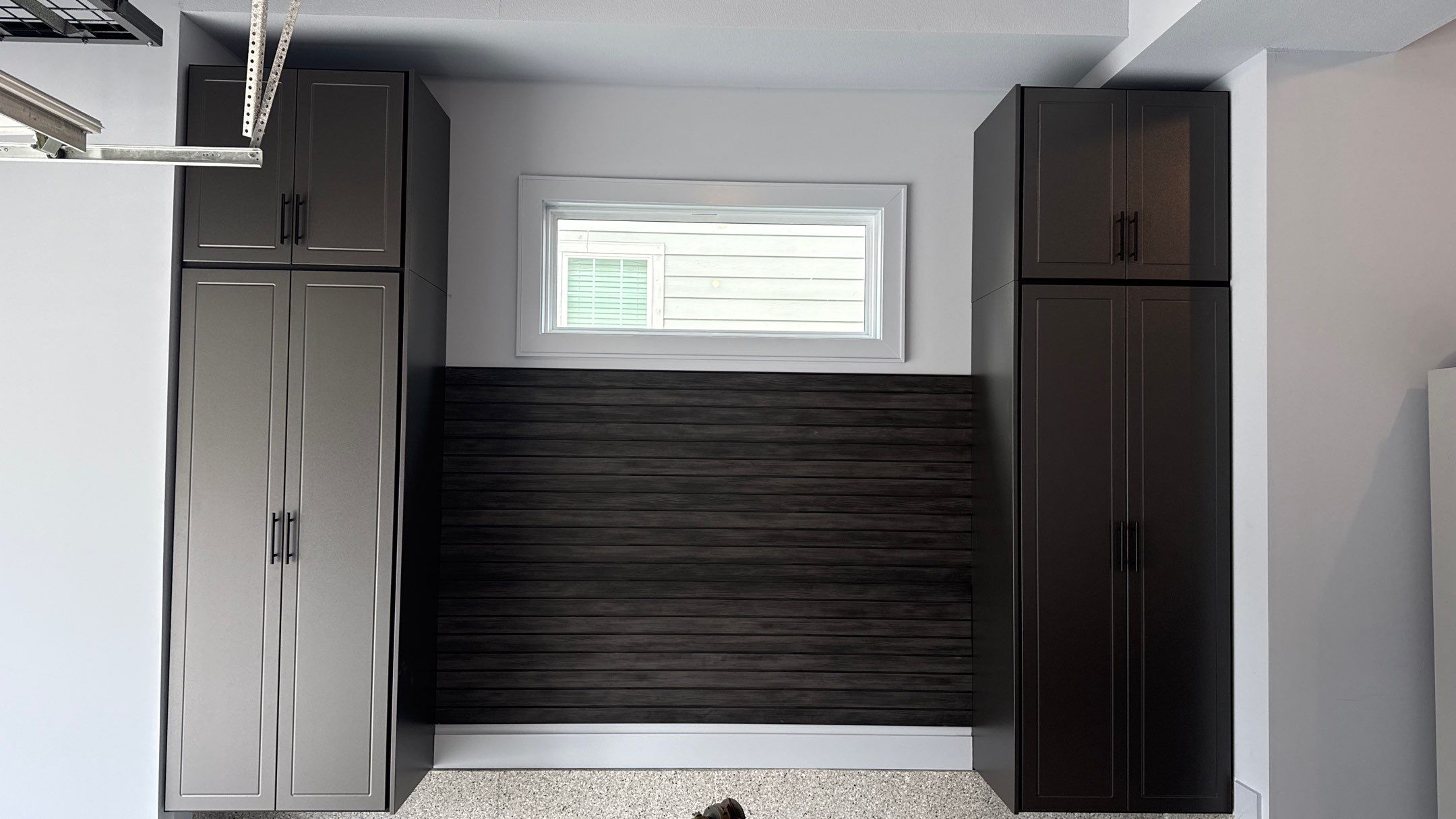 Zac Maximized Storage and Took Advantage of Ceiling Height  by Banner Garage