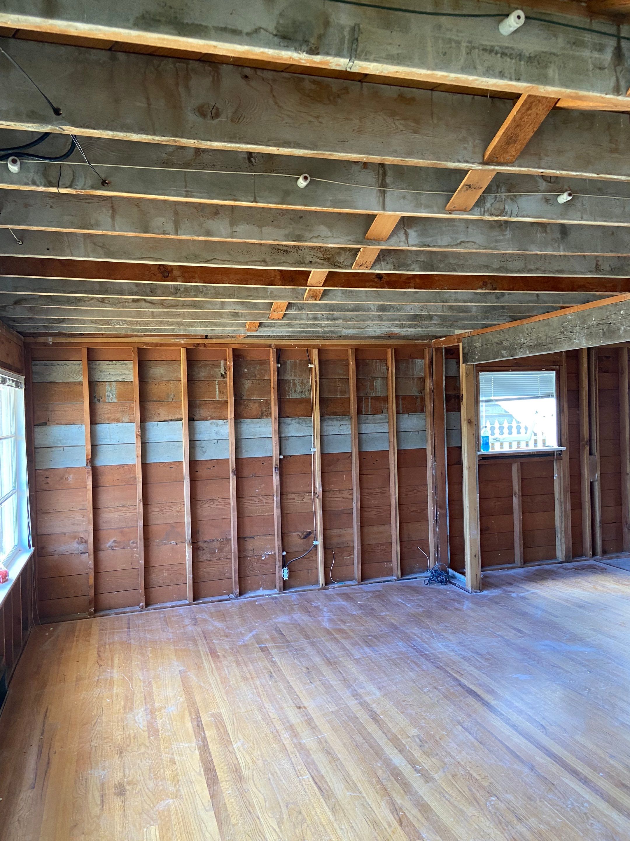 West Seattle interior strip-out of duplex by Sledge Seattle