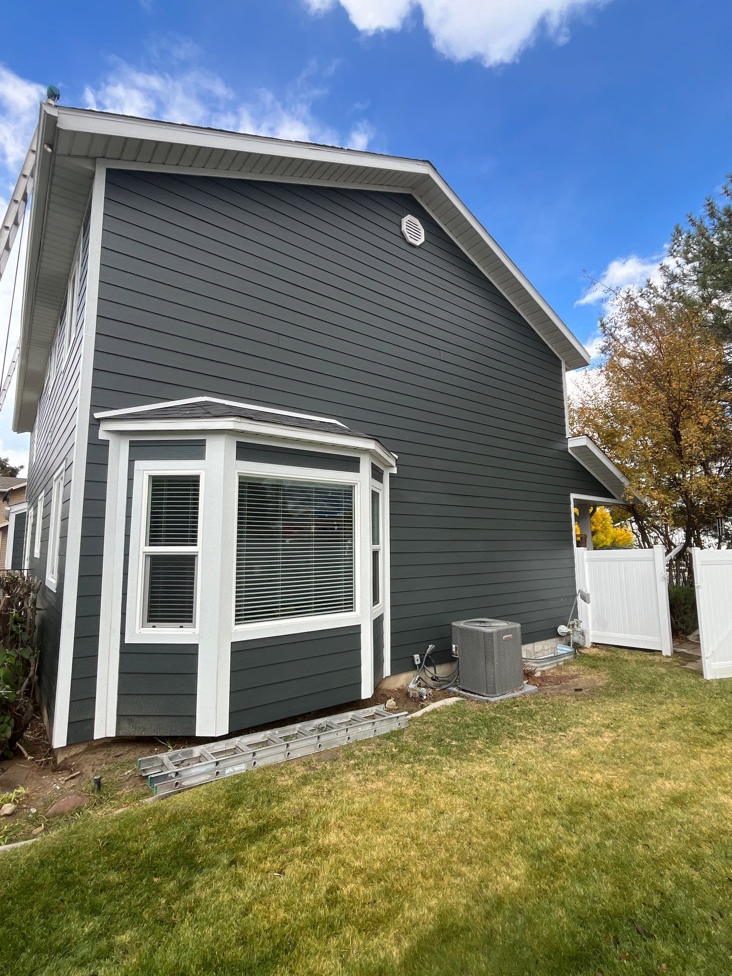 Sandy | Expansive Hardie Upgrade with Custom Accents | Iron Gray by Ideal Siding Utah