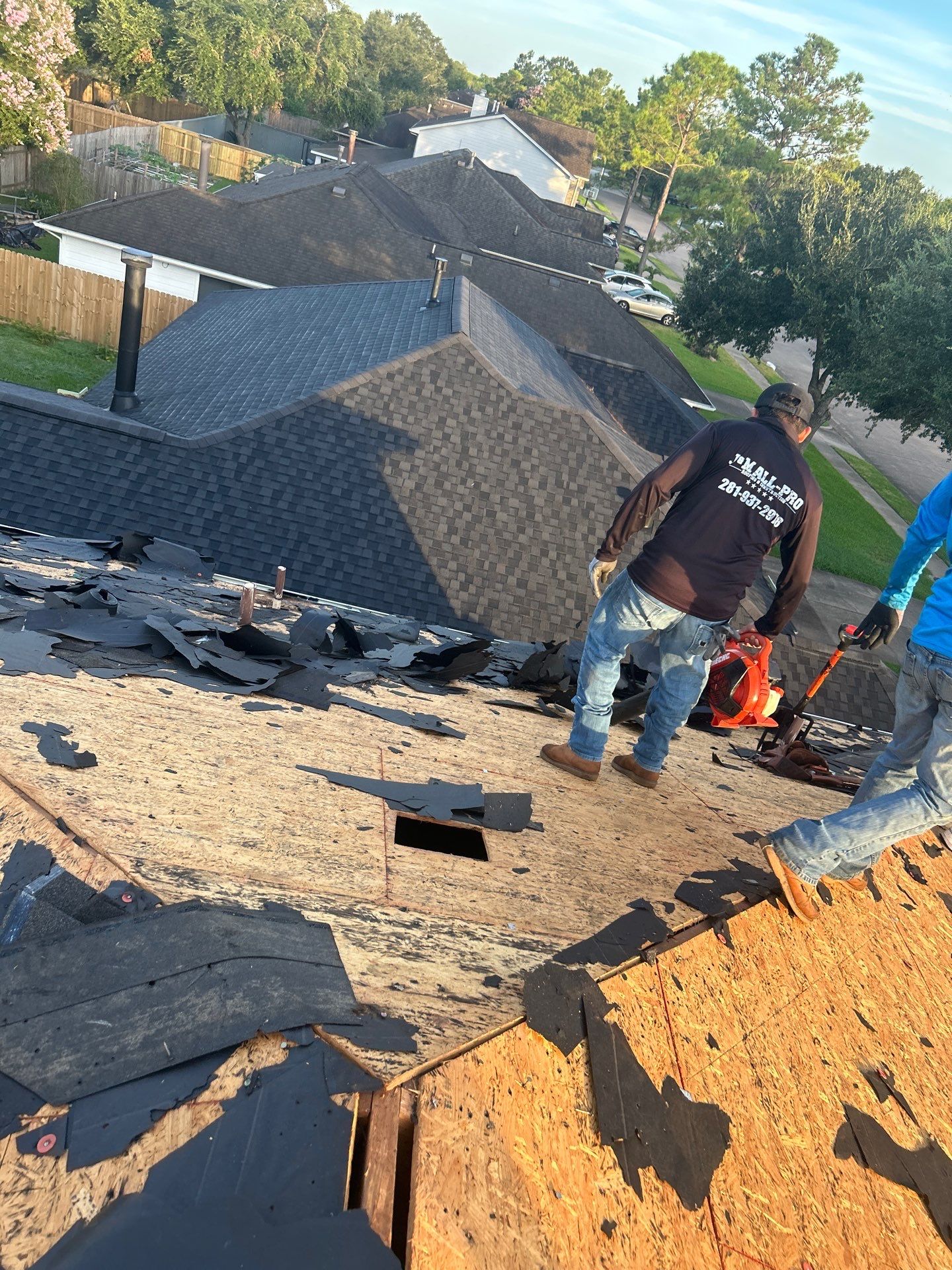 Residential Roofing Repair using Owen's Corning Duration (Lifetime) Shingles by Roof Repair Services LLC