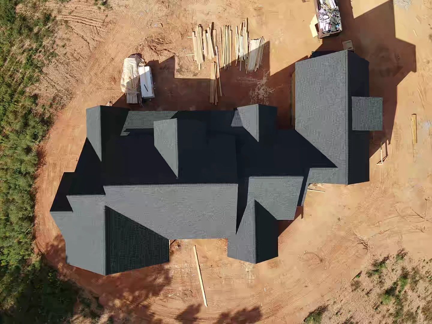 New Construction Residential Roofing Installation using Owens Corning by Inspector Roofing and Restoration