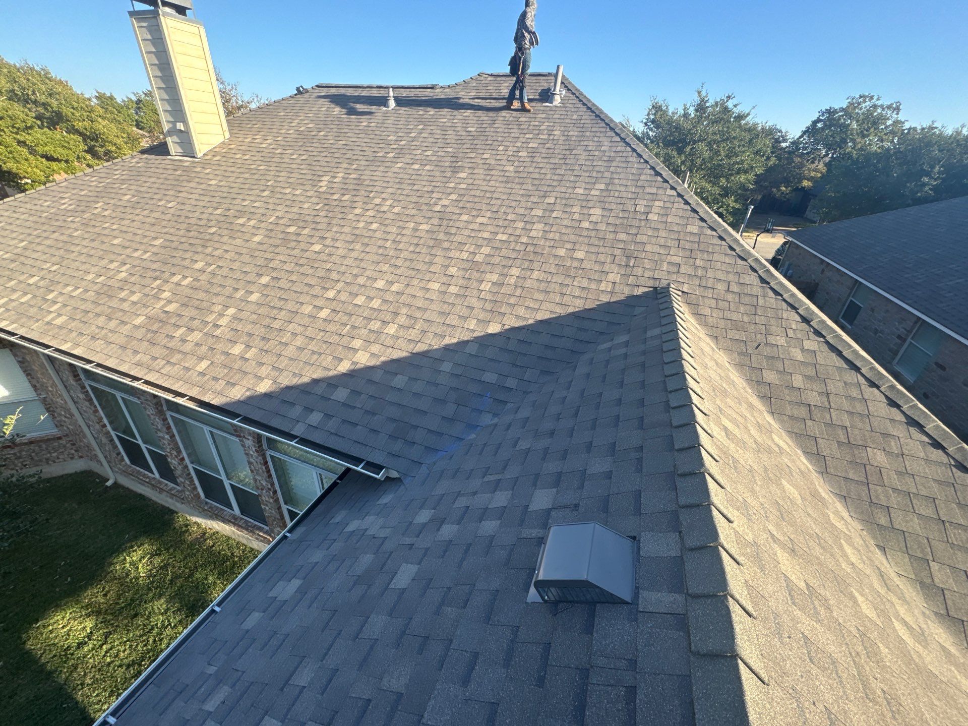 Residential Roof Replacement using ATLAS PINNACLE IR - WEATHEREDWOOD by Elite Roofing LLC