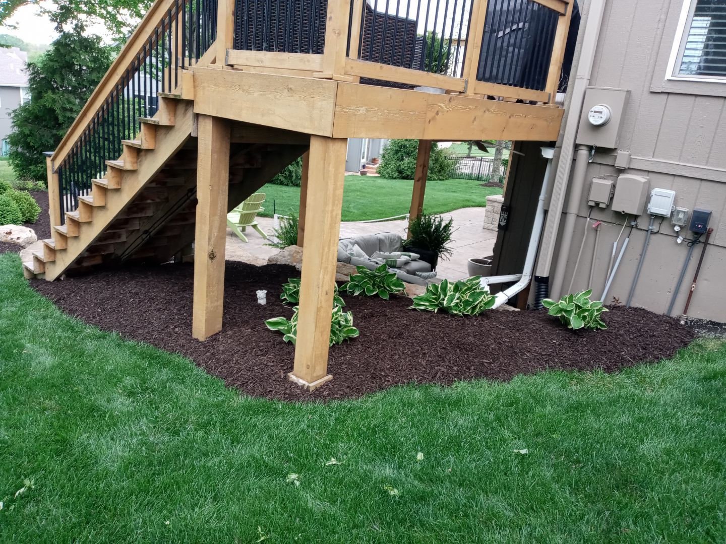 4 New Outdoor Living Areas by LAND ESCAPES LLC