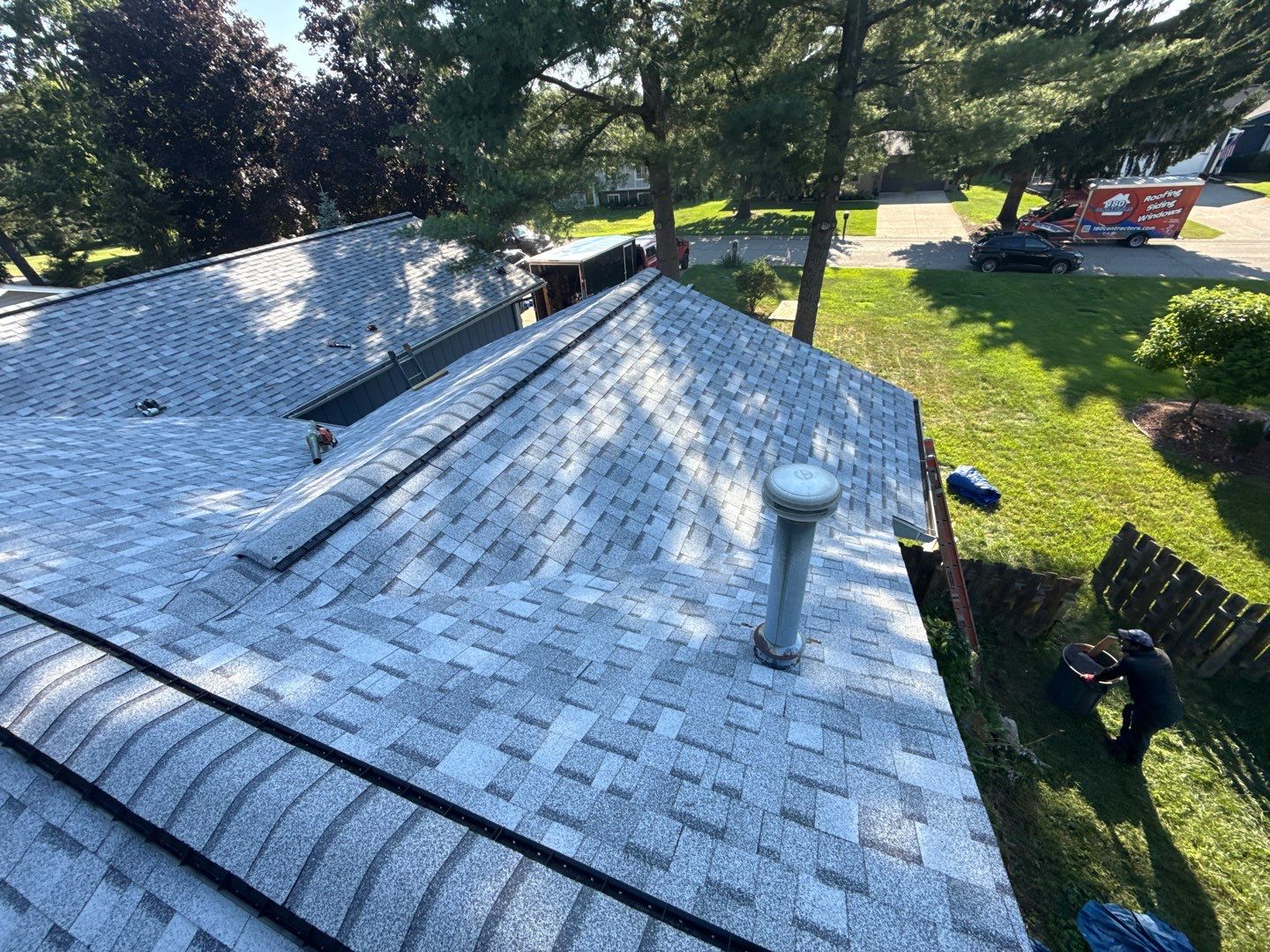 Roof Replacement using Owens Corning Tru Definitions by 180 Contractors